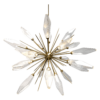 Rock Crystal starburst Light Fixture