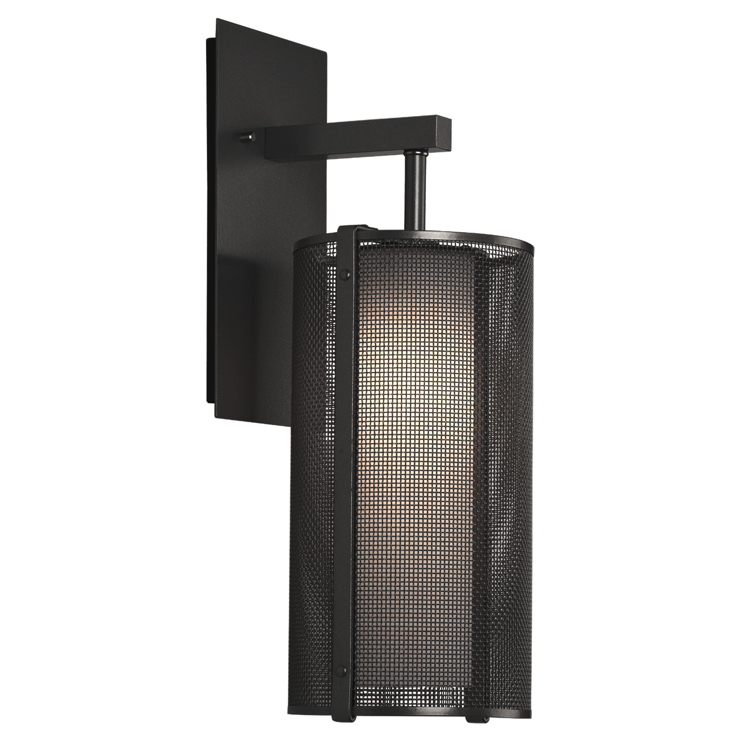 Uptown Mesh Indoor Sconce with Frosted Glass 11"H