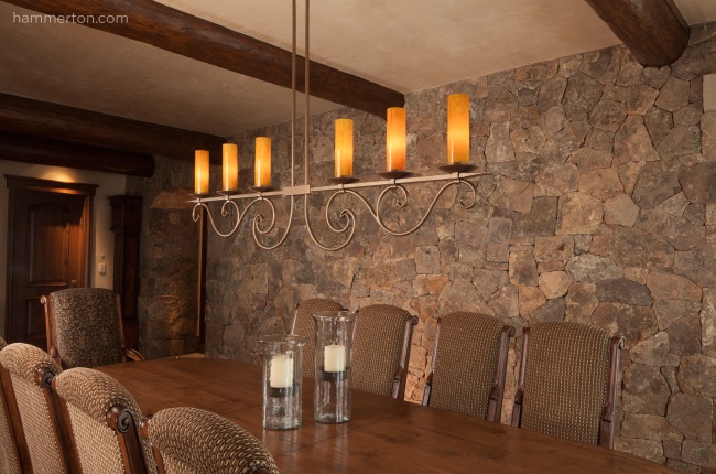 Chateau Style Linear Dining Light