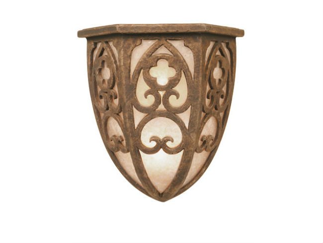 Old world style chateau cover sconce 