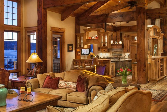 Ski House Living Room