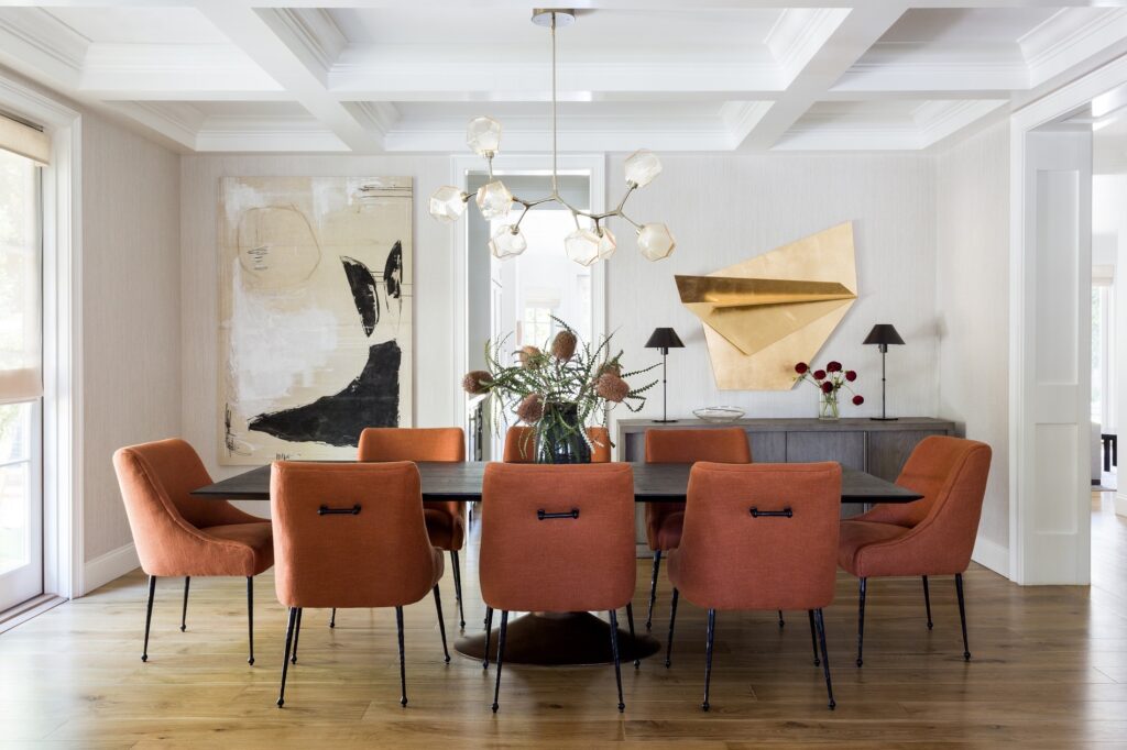 Gem Modern Branch Chandelier | Jenn Feldman Designs, Amy Bartlam Photography