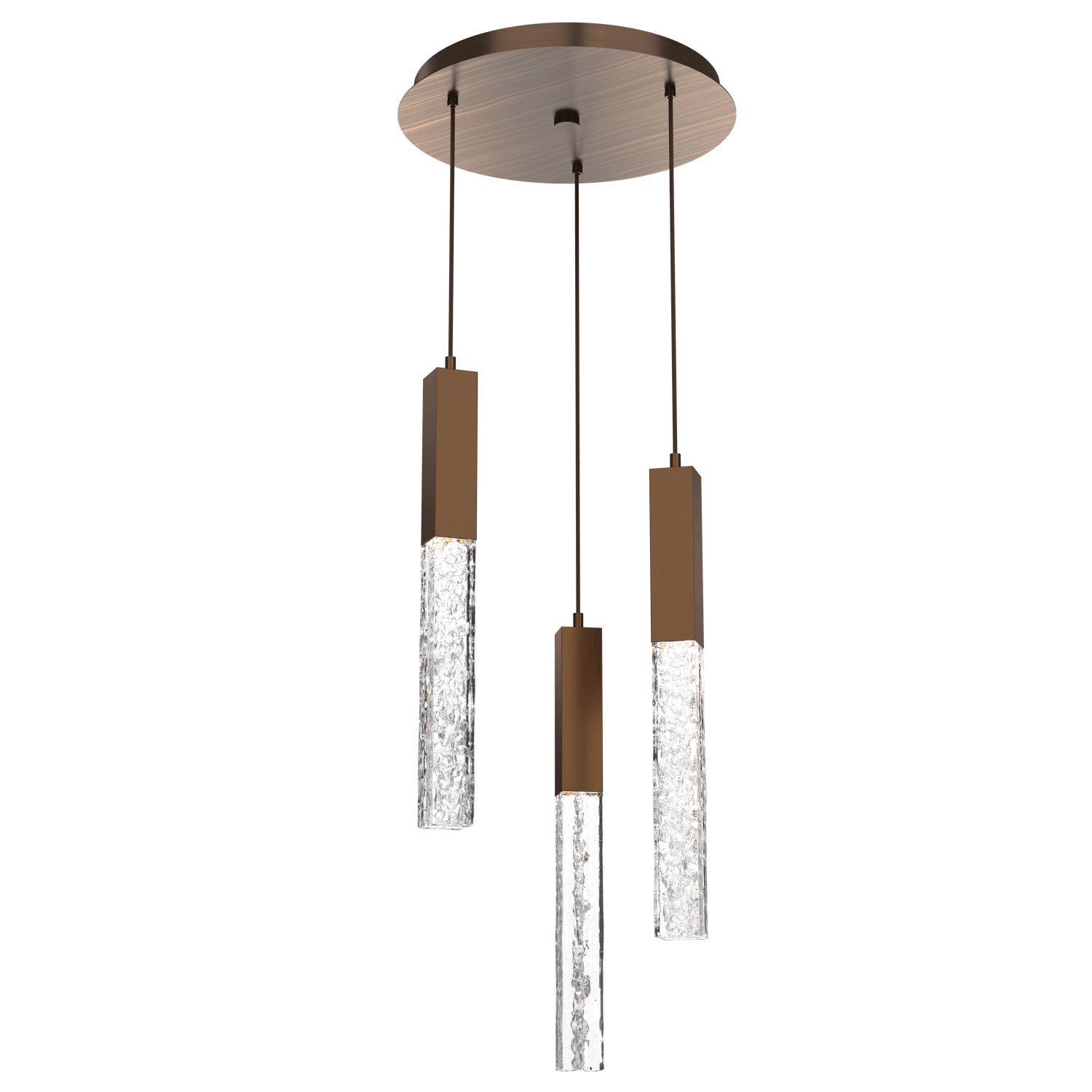 CHB0060-03-RB-GC-Hammerton-Studio-Axis-3-Light-Pendant-Chandelier-with-Oil-Rubbed-Bronze-finish-and-clear-cast-glass-and-LED-lamping