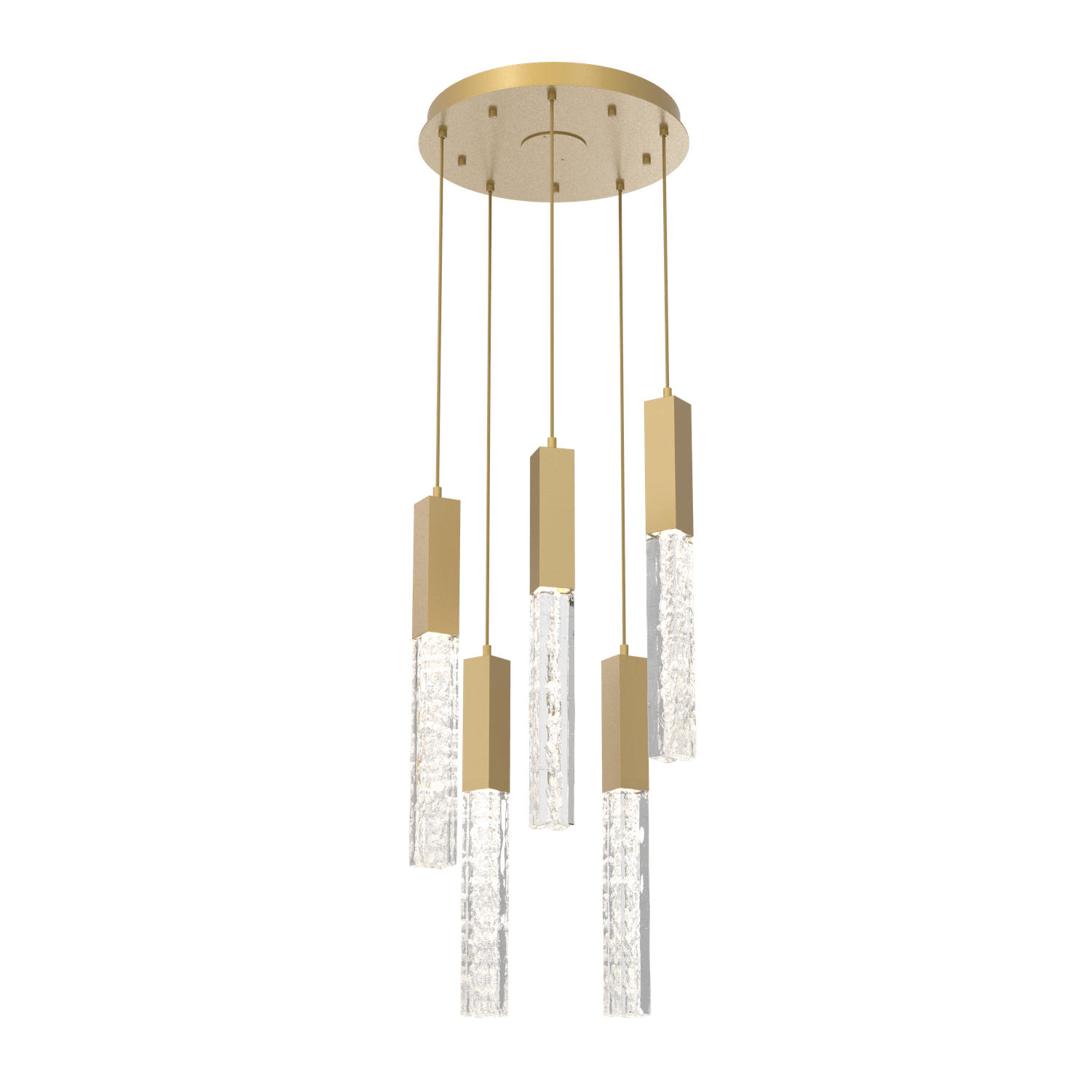 CHB0060-05-GB-GC-Hammerton-Studio-Axis-5-Light-Pendant-Chandelier-with-Gilded-Brass-finish-and-clear-cast-glass-and-LED-lamping