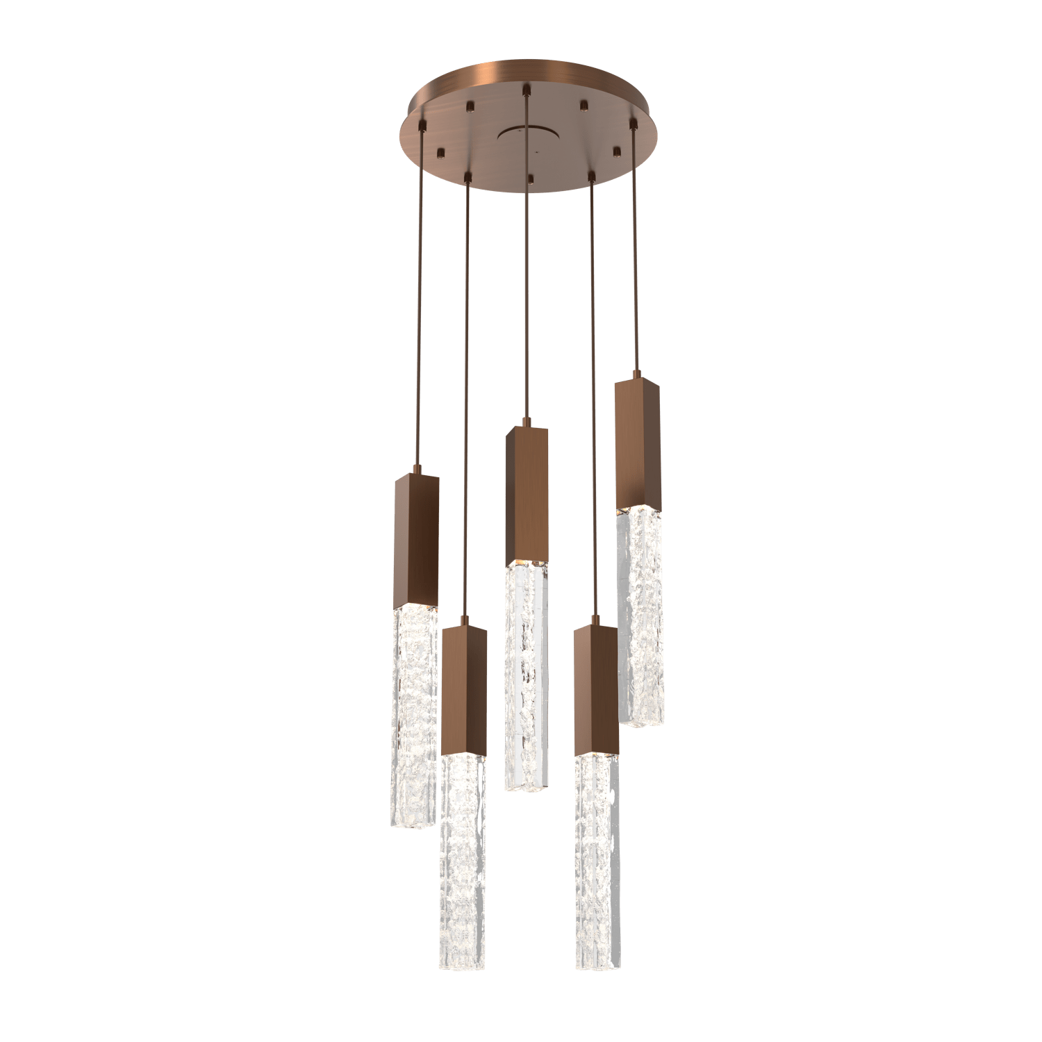 CHB0060-05-RB-GC-Hammerton-Studio-Axis-5-Light-Pendant-Chandelier-with-Oil-Rubbed-Bronze-finish-and-clear-cast-glass-and-LED-lamping