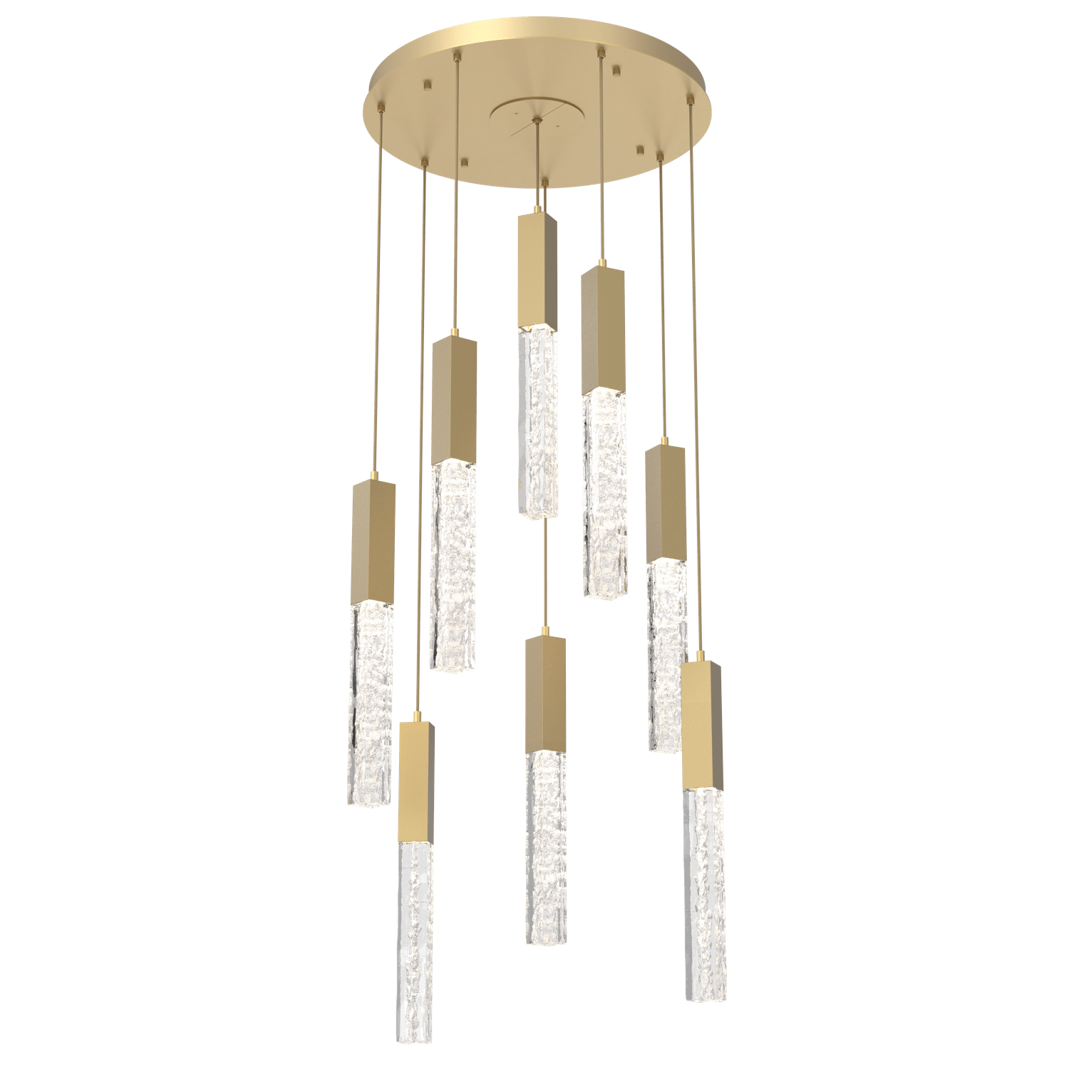 CHB0060-08-GB-GC-Hammerton-Studio-Axis-8-Light-Pendant-Chandelier-with-Gilded-Brass-finish-and-clear-cast-glass-and-LED-lamping