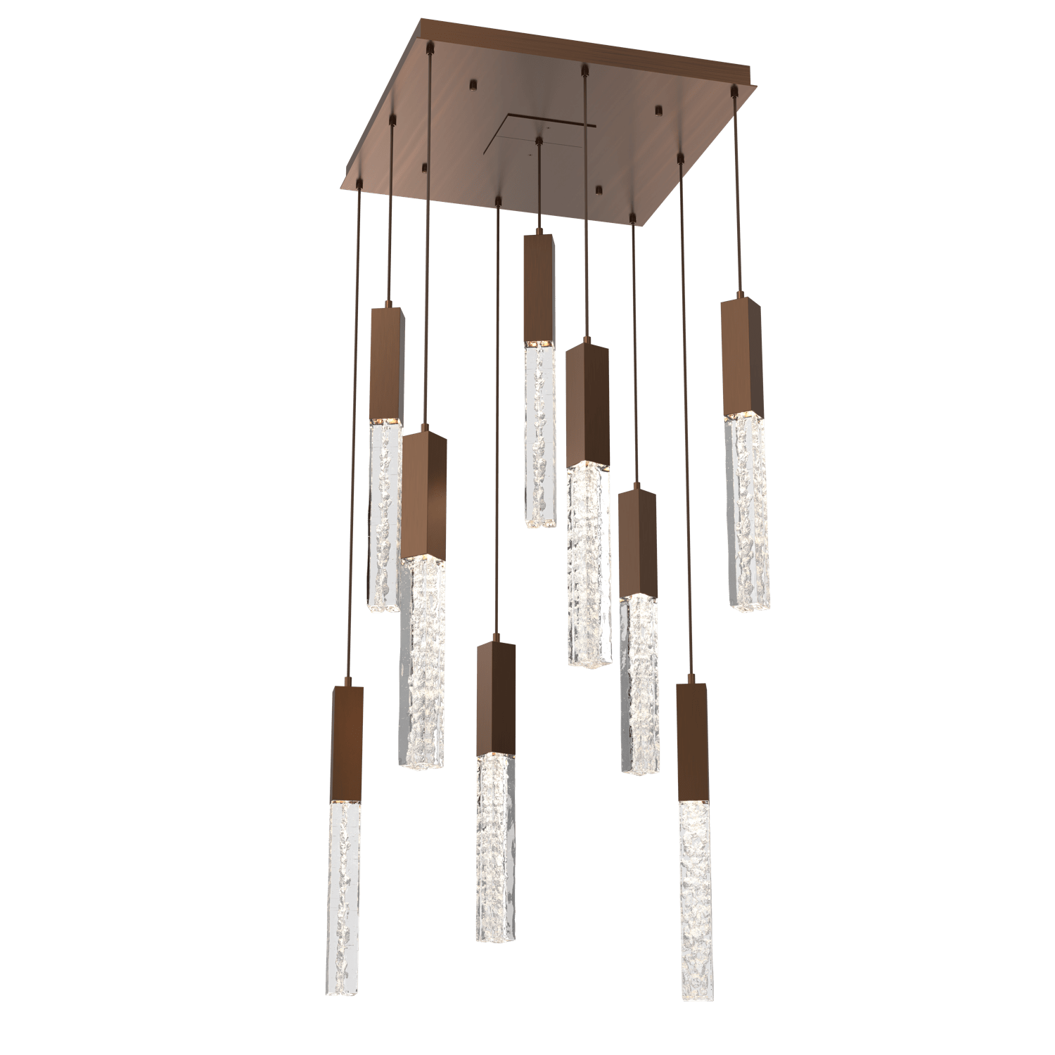 CHB0060-09-RB-GC-Hammerton-Studio-Axis-9-Light-Pendant-Chandelier-with-Oil-Rubbed-Bronze-finish-and-clear-cast-glass-and-LED-lamping