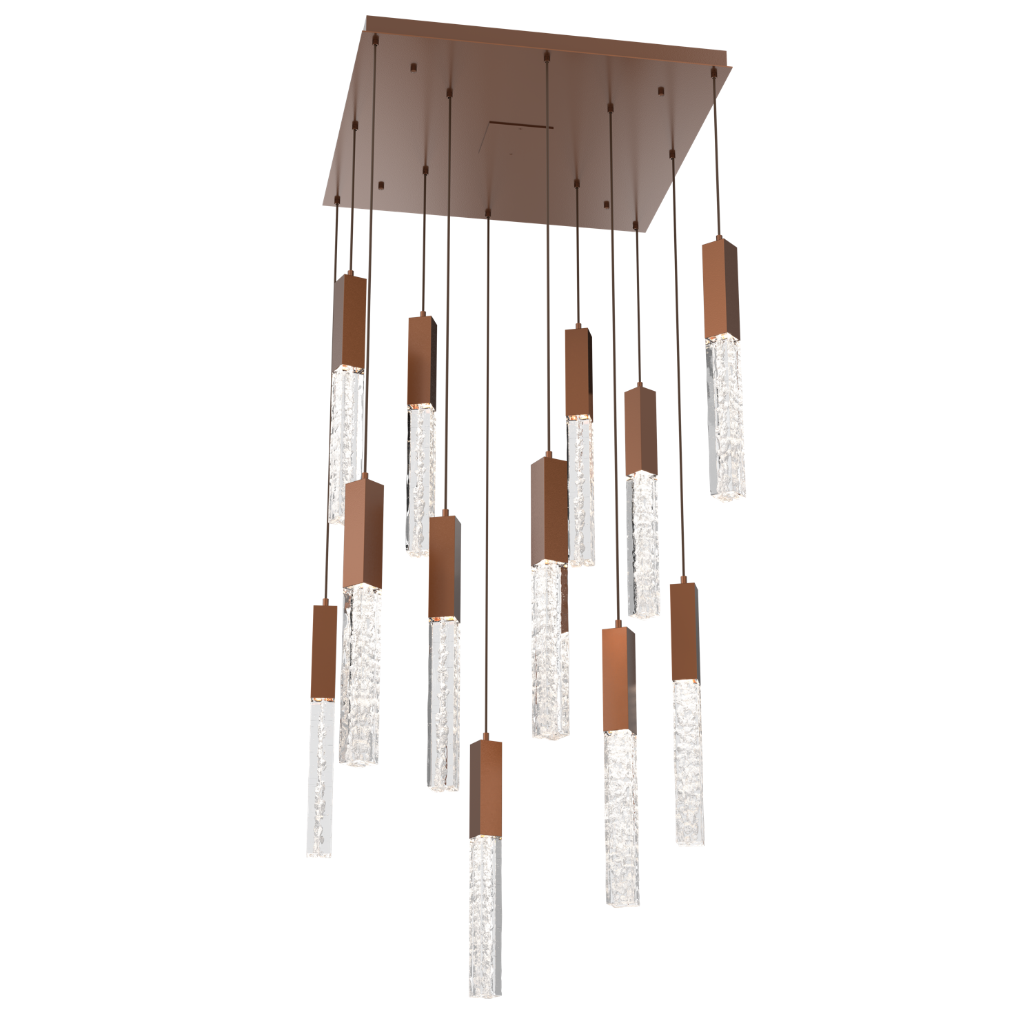 CHB0060-12-BB-GC-Hammerton-Studio-Axis-12-Light-Pendant-Chandelier-with-Burnished-Bronze-finish-and-clear-cast-glass-and-LED-lamping