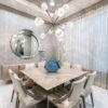 Gem Starburst Chandelier | Annie Santulli Designs, Zoltan Present Photography