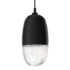 Hammerton Studio Pebble Pendant Light LAB0079-01-MB in matte black