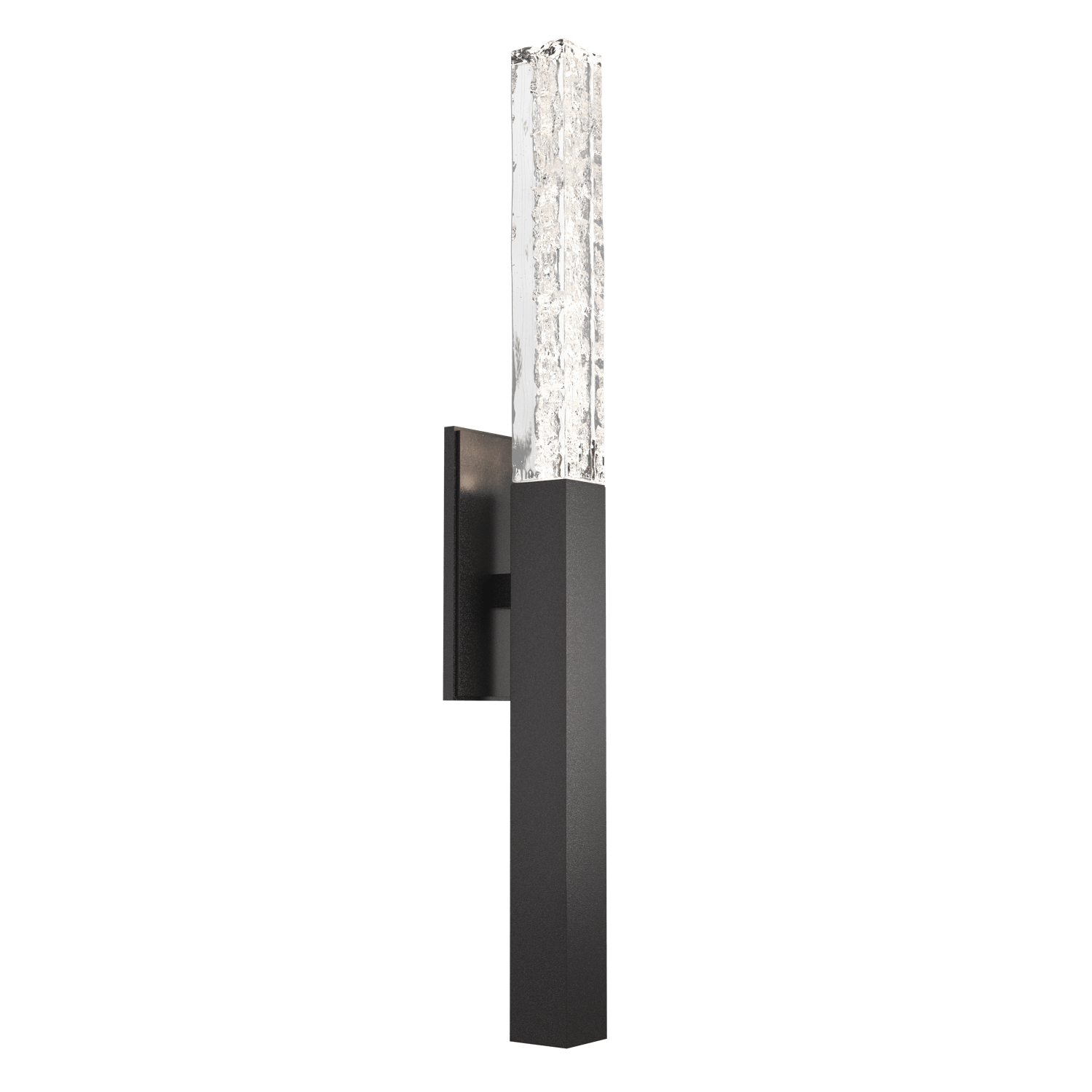 IDB0060-26-GP-GC-Hammerton-Studio-Axis-Indoor-Sconce-with-Graphite-finish-and-clear-cast-glass-and-LED-lamping