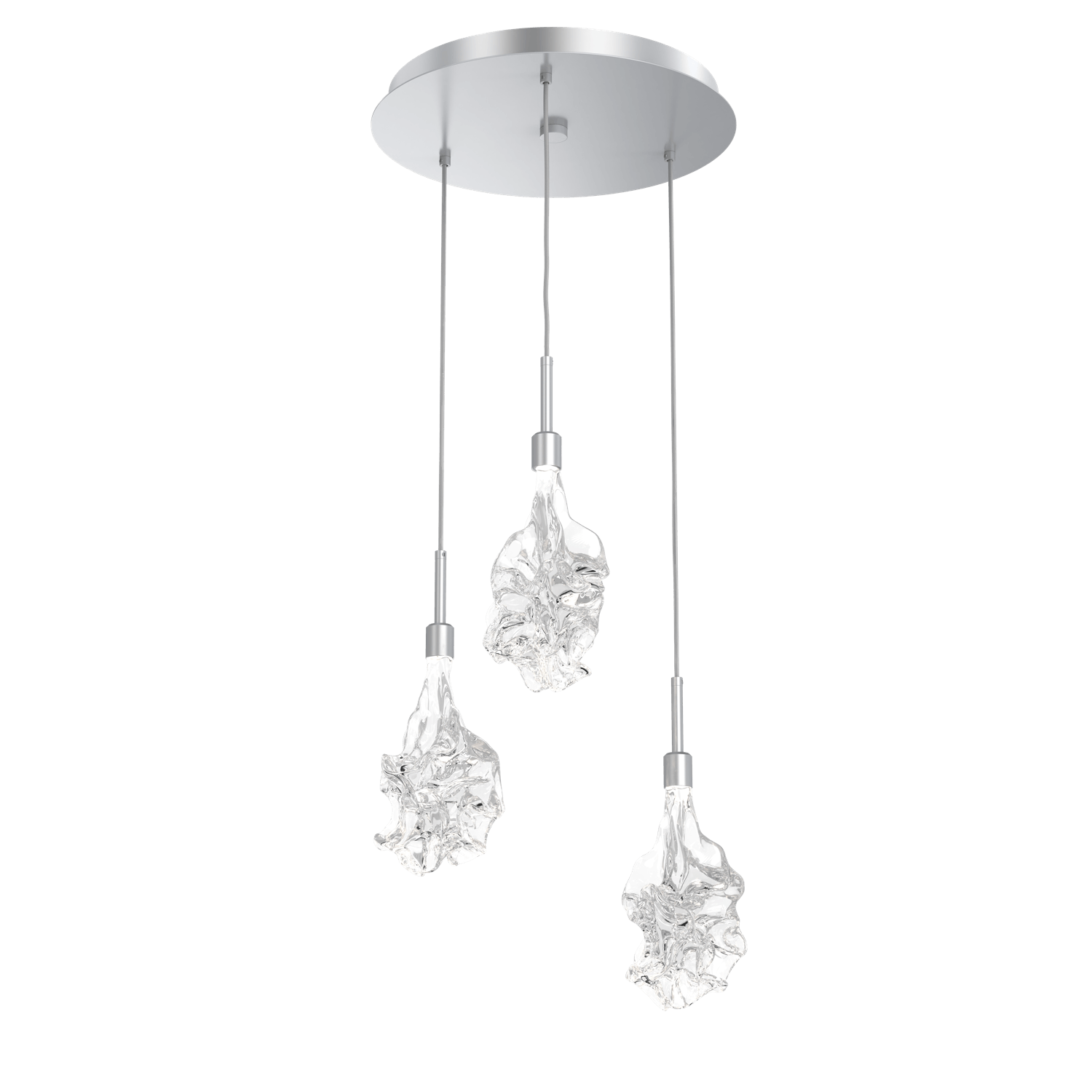 CHB0059-03-CS-Hammerton-Studio-Blossom-3-light-round-pendant-chandelier-with-classic-silver-finish-and-clear-handblown-crystal-glass-shades-and-LED-lamping