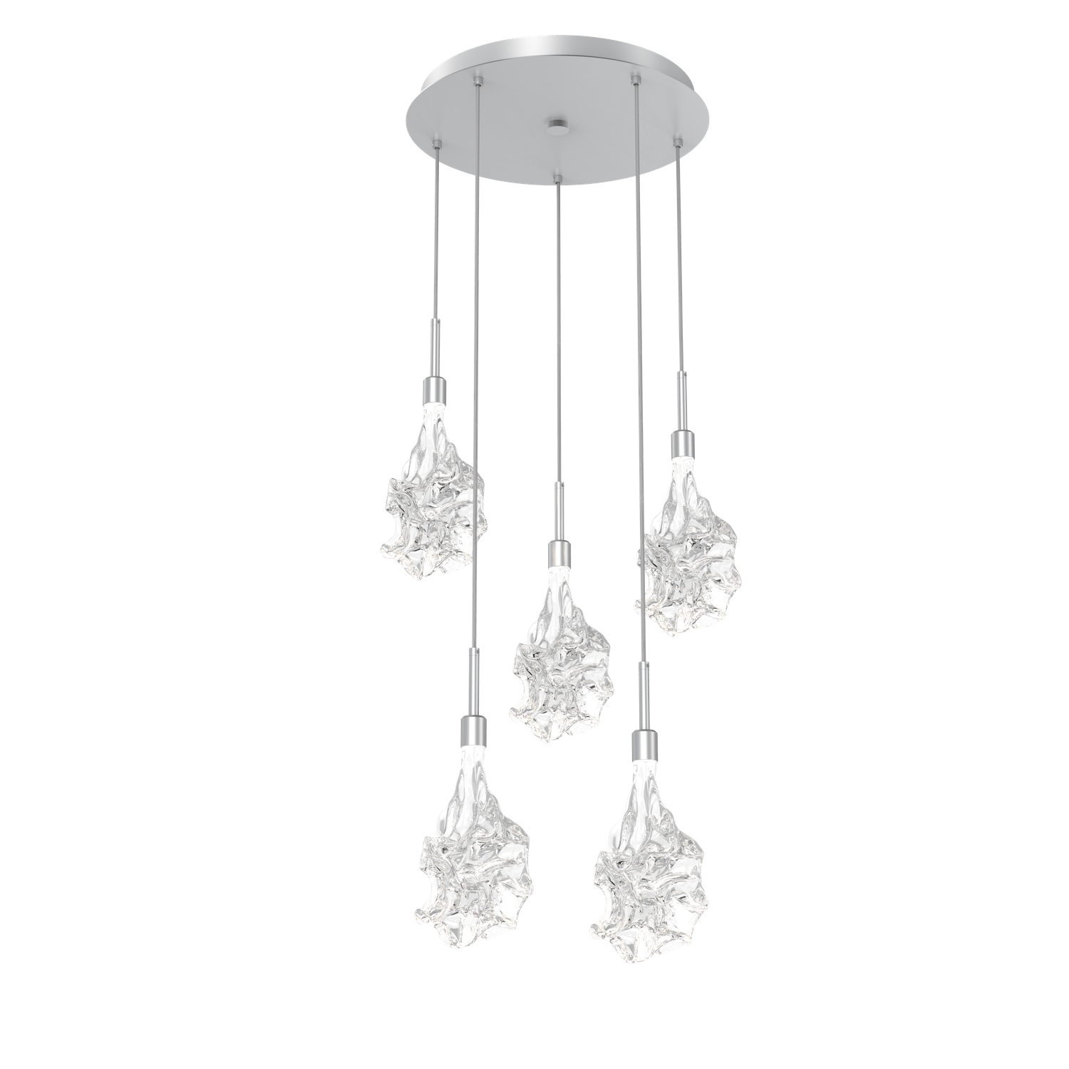 CHB0059-05-CS-Hammerton-Studio-Blossom-5-light-round-pendant-chandelier-with-classic-silver-finish-and-clear-handblown-crystal-glass-shades-and-LED-lamping
