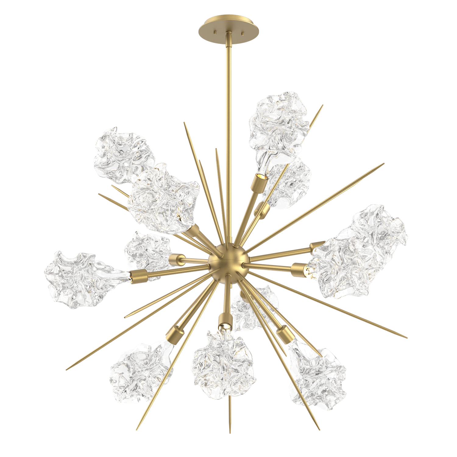 CHB0059-0A-GB-Hammerton-Studio-Blossom-35-inch-starburst-chandelier-with-gilded-brass-finish-and-clear-handblown-crystal-glass-shades-and-LED-lamping