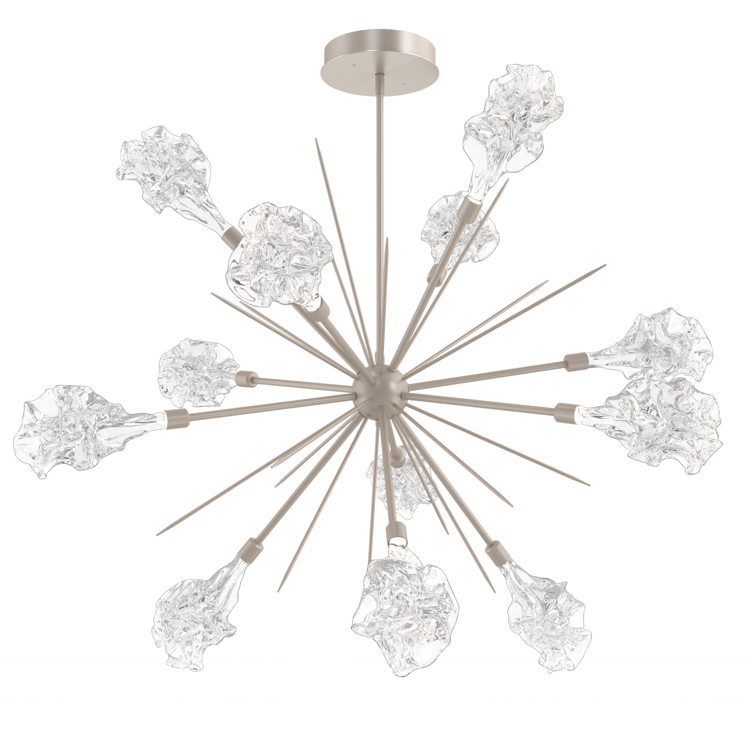 CHB0059-0B-BS-Hammerton-Studio-Blossom-47-inch-starburst-chandelier-with-metallic-beige-silver-finish-and-clear-handblown-crystal-glass-shades-and-LED-lamping