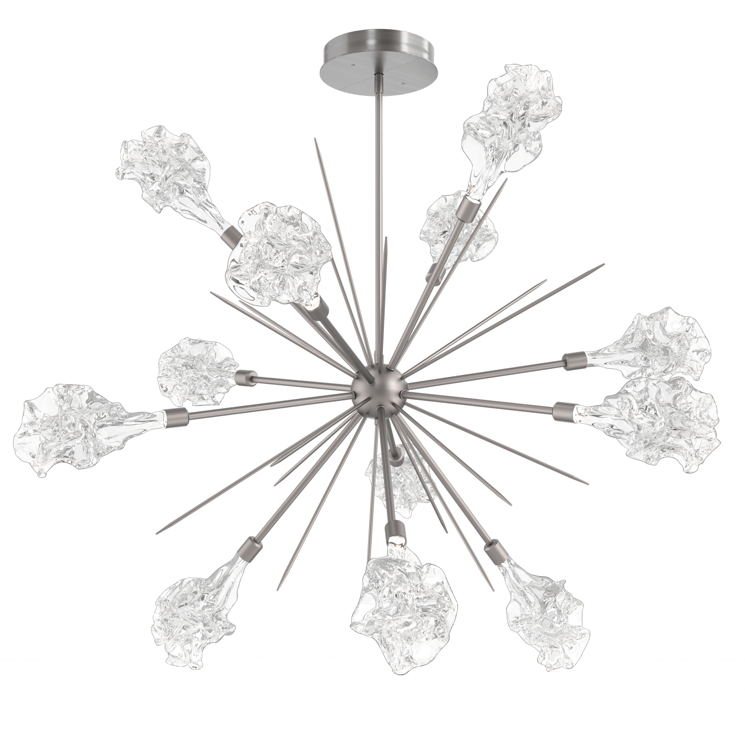 CHB0059-0B-SN-Hammerton-Studio-Blossom-47-inch-starburst-chandelier-with-satin-nickel-finish-and-clear-handblown-crystal-glass-shades-and-LED-lamping