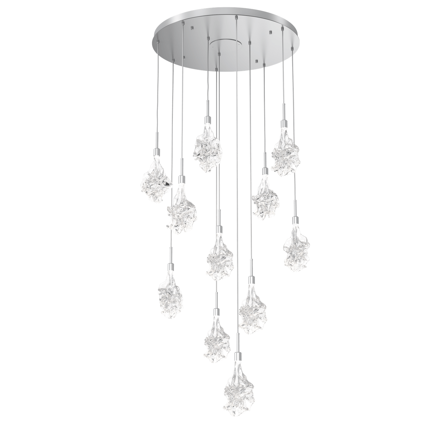 CHB0059-11-CS-Hammerton-Studio-Blossom-11-light-round-pendant-chandelier-with-classic-silver-finish-and-clear-handblown-crystal-glass-shades-and-LED-lamping