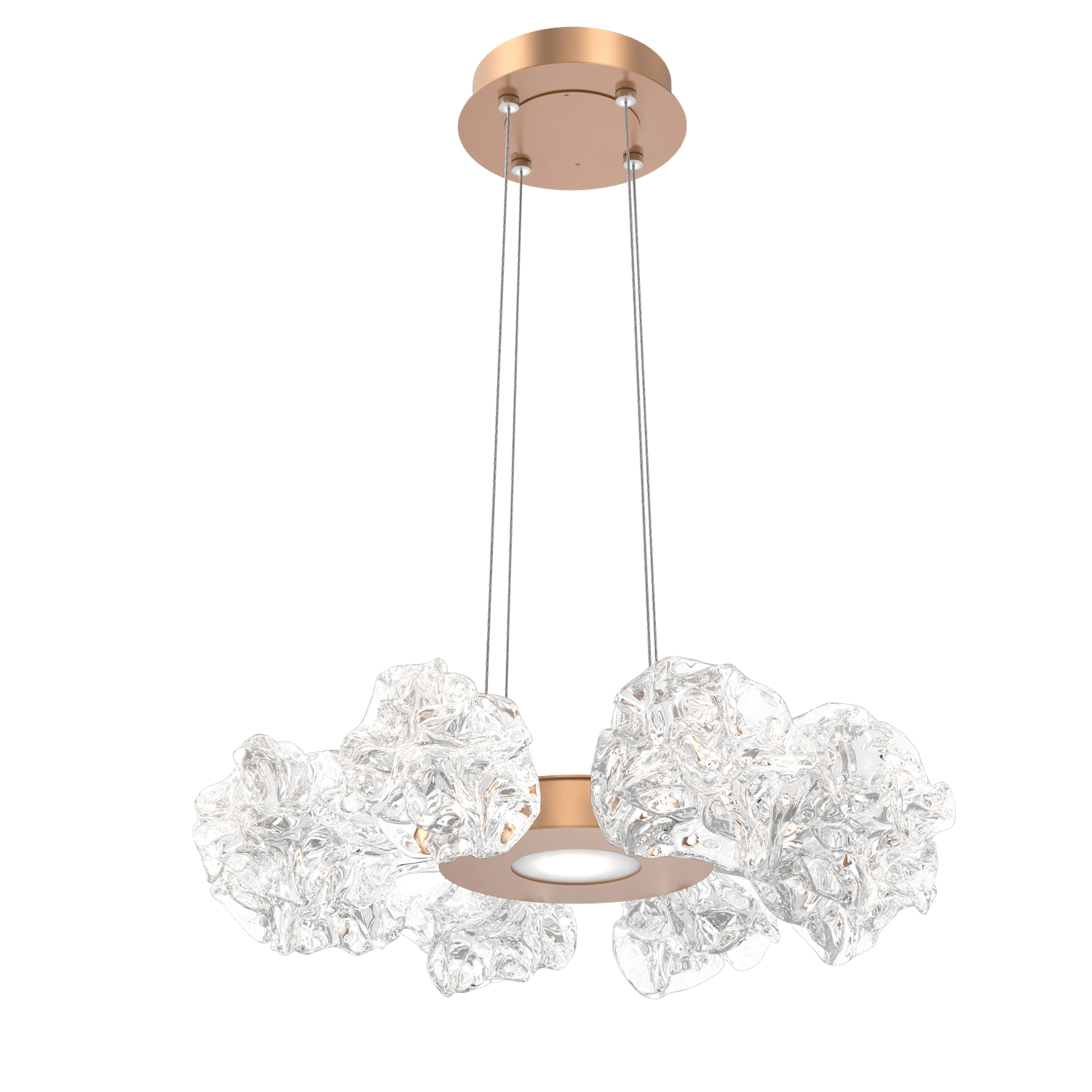 CHB0059-24-NB-Hammerton-Studio-Blossom-24-inch-radial-ring-chandelier-with-novel-brass-finish-and-clear-handblown-crystal-glass-shades-and-LED-lamping