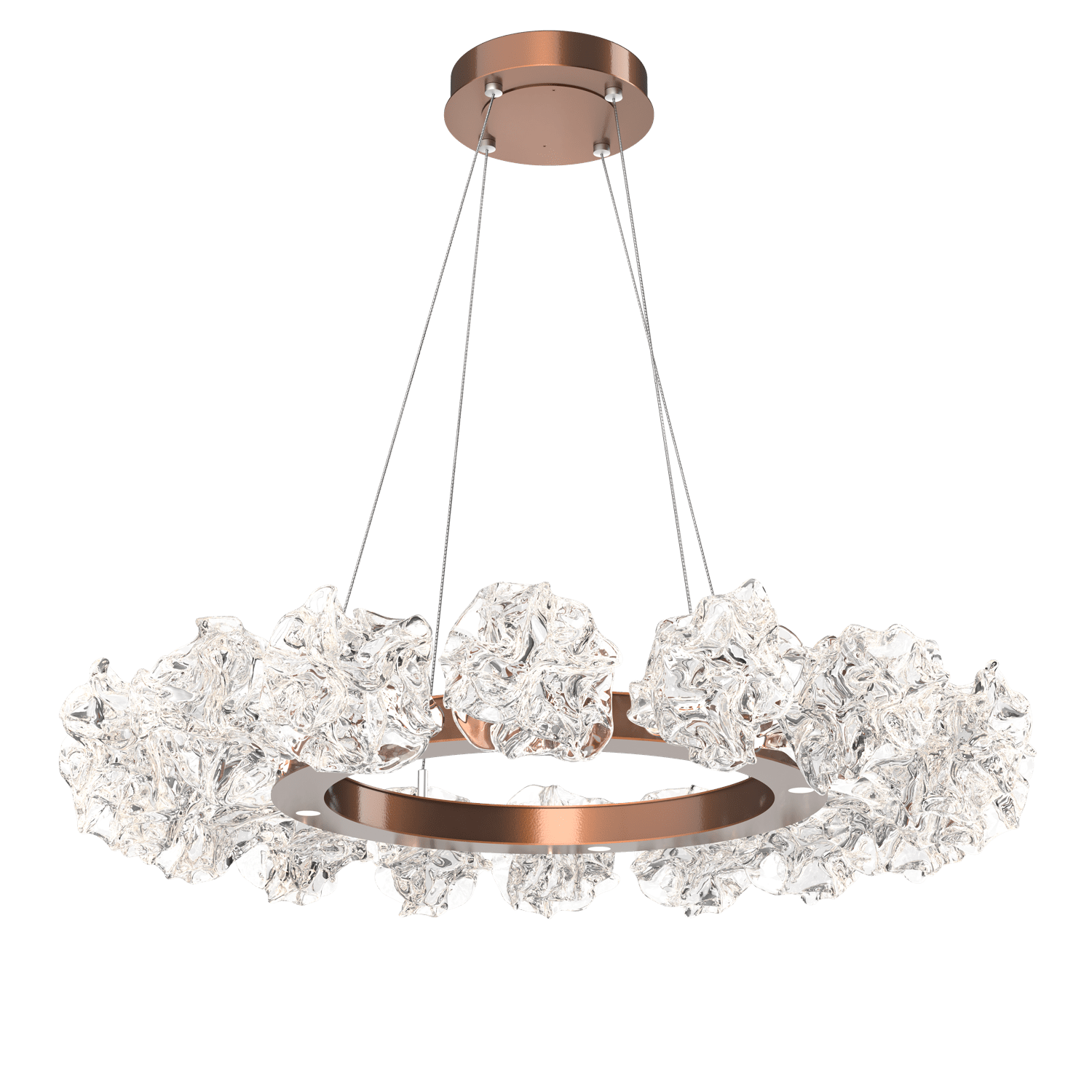 CHB0059-36-BB-Hammerton-Studio-Blossom-36-inch-radial-ring-chandelier-with-burnished-bronze-finish-and-clear-handblown-crystal-glass-shades-and-LED-lamping