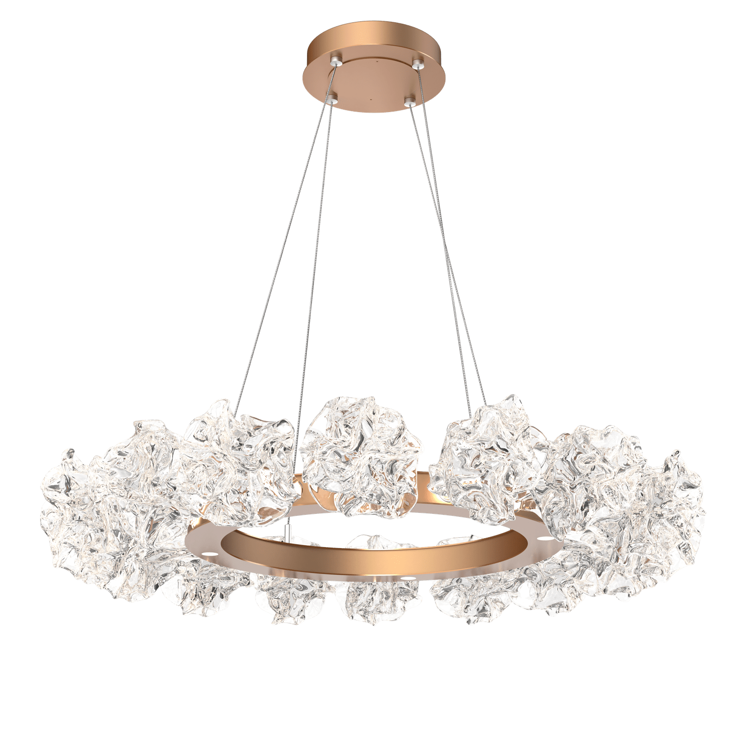 CHB0059-36-NB-Hammerton-Studio-Blossom-36-inch-radial-ring-chandelier-with-novel-brass-finish-and-clear-handblown-crystal-glass-shades-and-LED-lamping