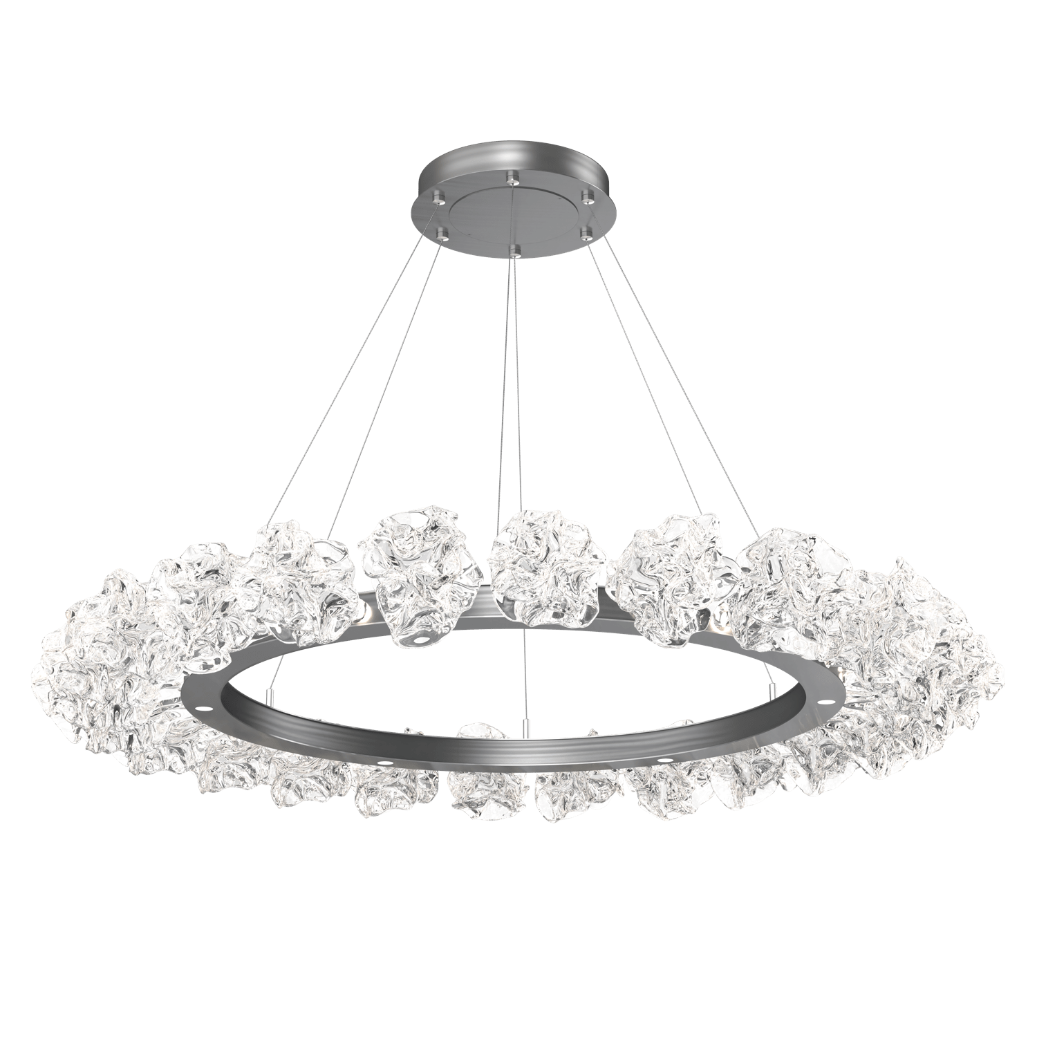 CHB0059-50-GM-Hammerton-Studio-Blossom-50-inch-radial-ring-chandelier-with-gunmetal-finish-and-clear-handblown-crystal-glass-shades-and-LED-lamping