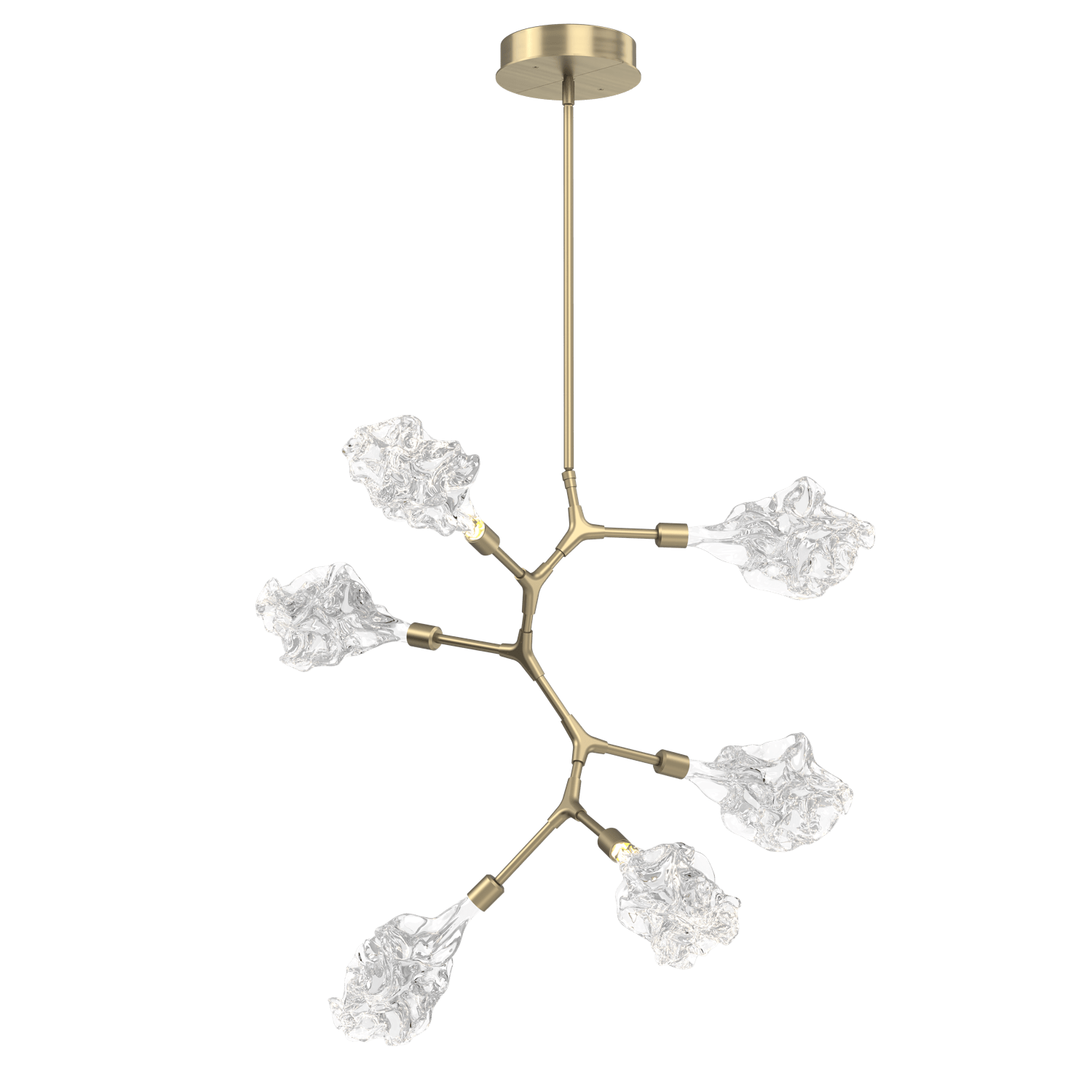 CHB0059-VA-HB-Hammerton-Studio-Blossom-6-light-organic-vine-chandelier-with-heritage-brass-finish-and-clear-handblown-crystal-glass-shades-and-LED-lamping
