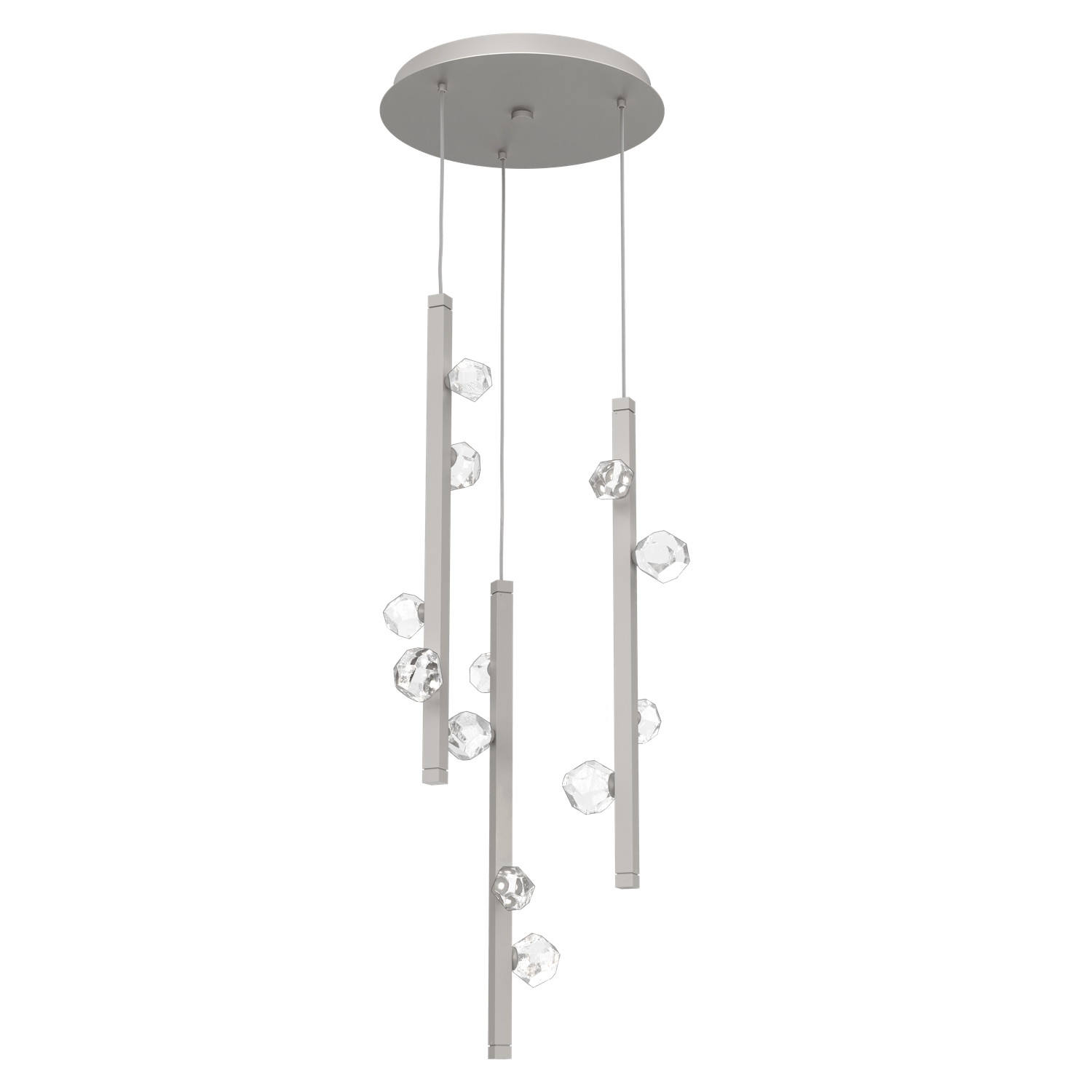 CHB0070-03-BS-Hammerton-Studio-Stella-3-light-round-pendant-chandelier-with-metallic-beige-silver-finish-and-clear-cast-glass-shades-and-LED-lamping