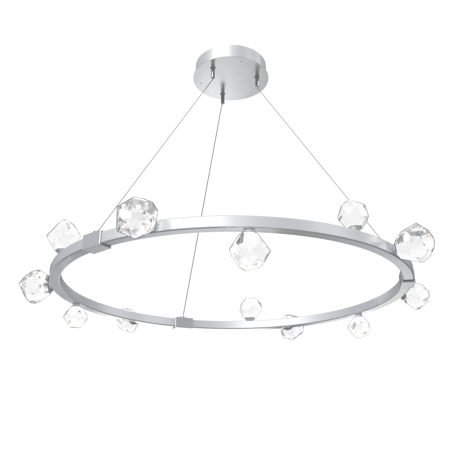 CHB0070-40-CS-Hammerton-Studio-Stella-40-inch-radial-ring-chandelier-with-classic-silver-finish-and-clear-cast-glass-shades-and-LED-lamping