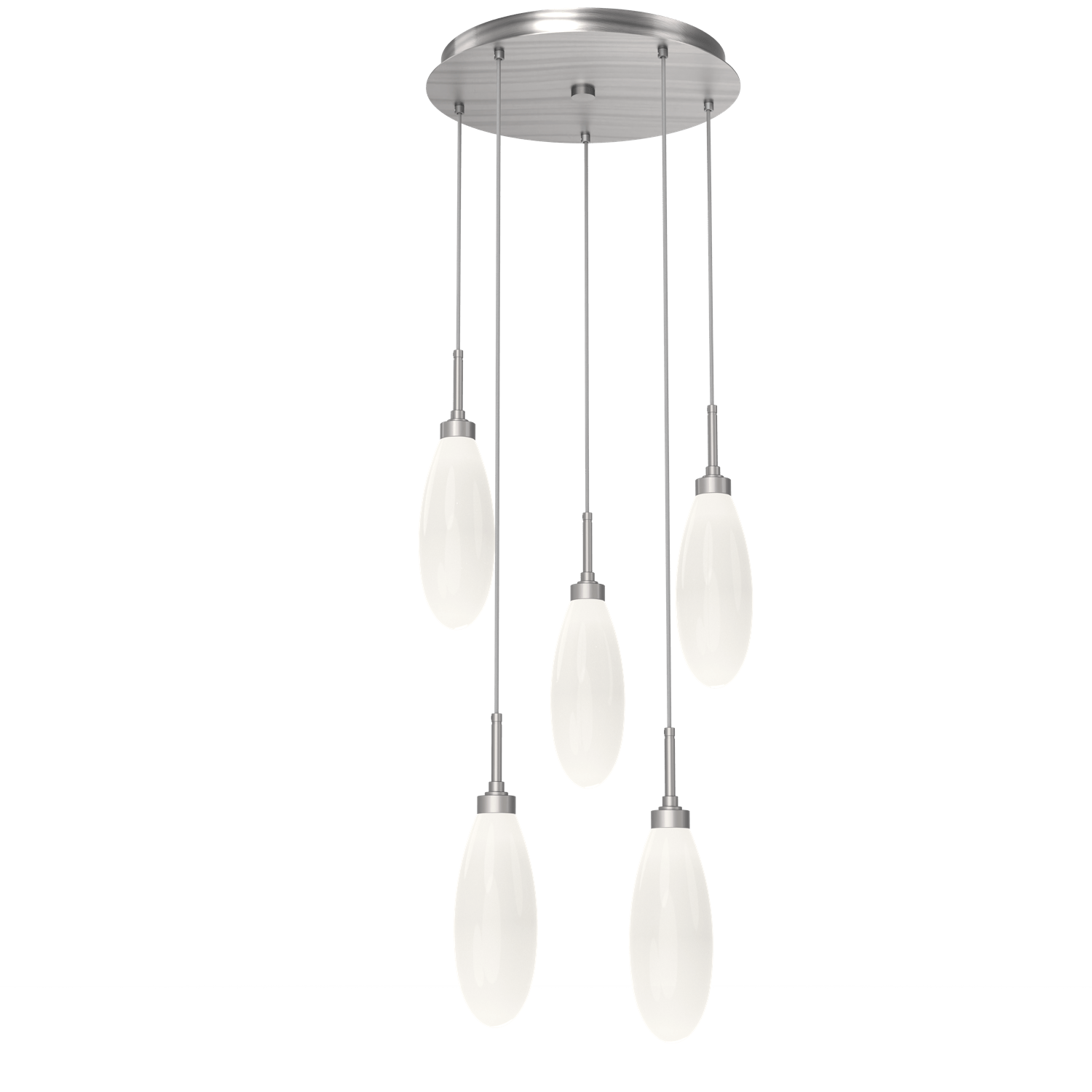 CHB0071-05-SN-WL-LL-Hammerton-Studio-Fiori-5-light-round-pendant-chandelier-with-satin-nickel-finish-and-opal-white-glass-shades-and-LED-lamping