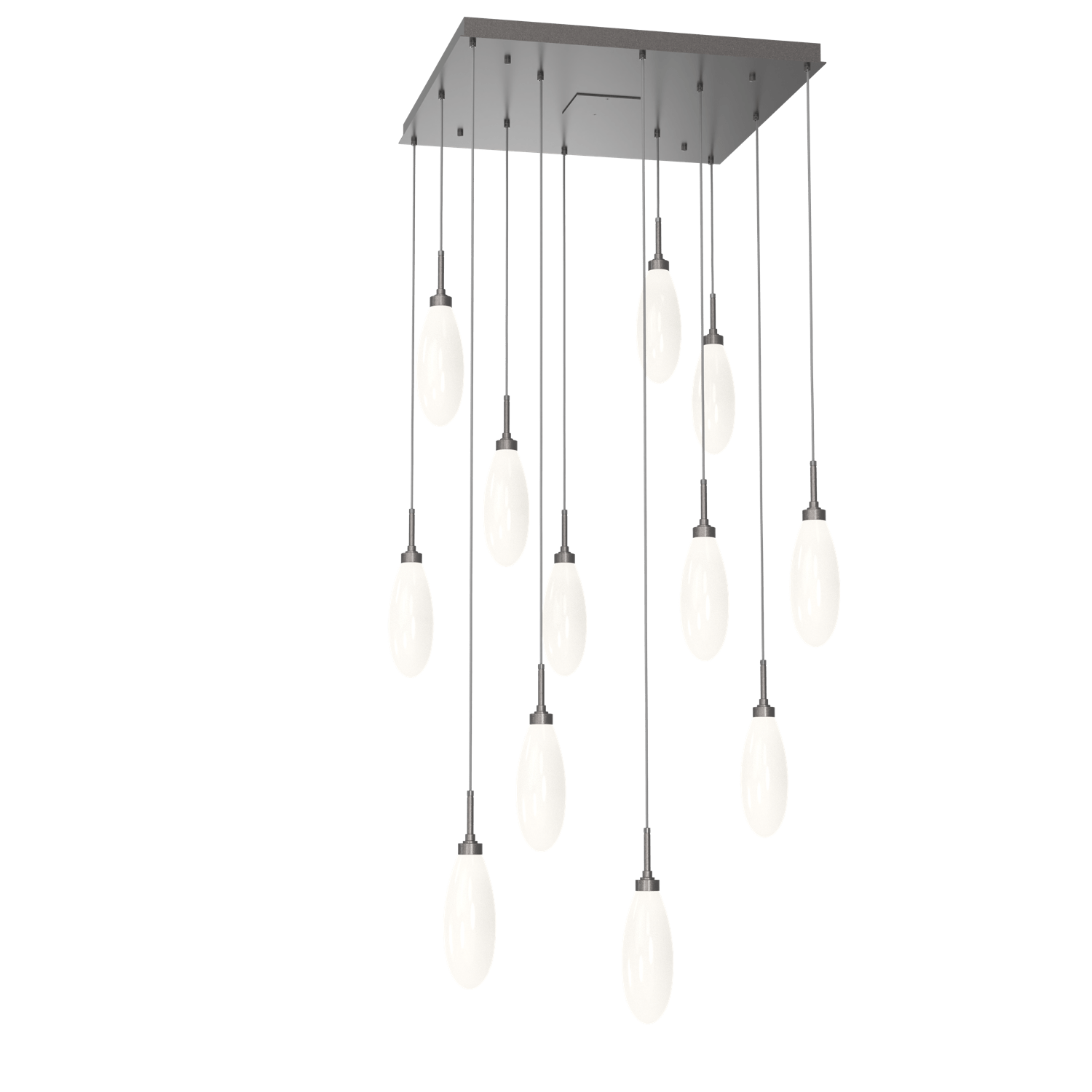 CHB0071-12-GP-WL-LL-Hammerton-Studio-Fiori-12-light-square-pendant-chandelier-with-graphite-finish-and-opal-white-glass-shades-and-LED-lamping