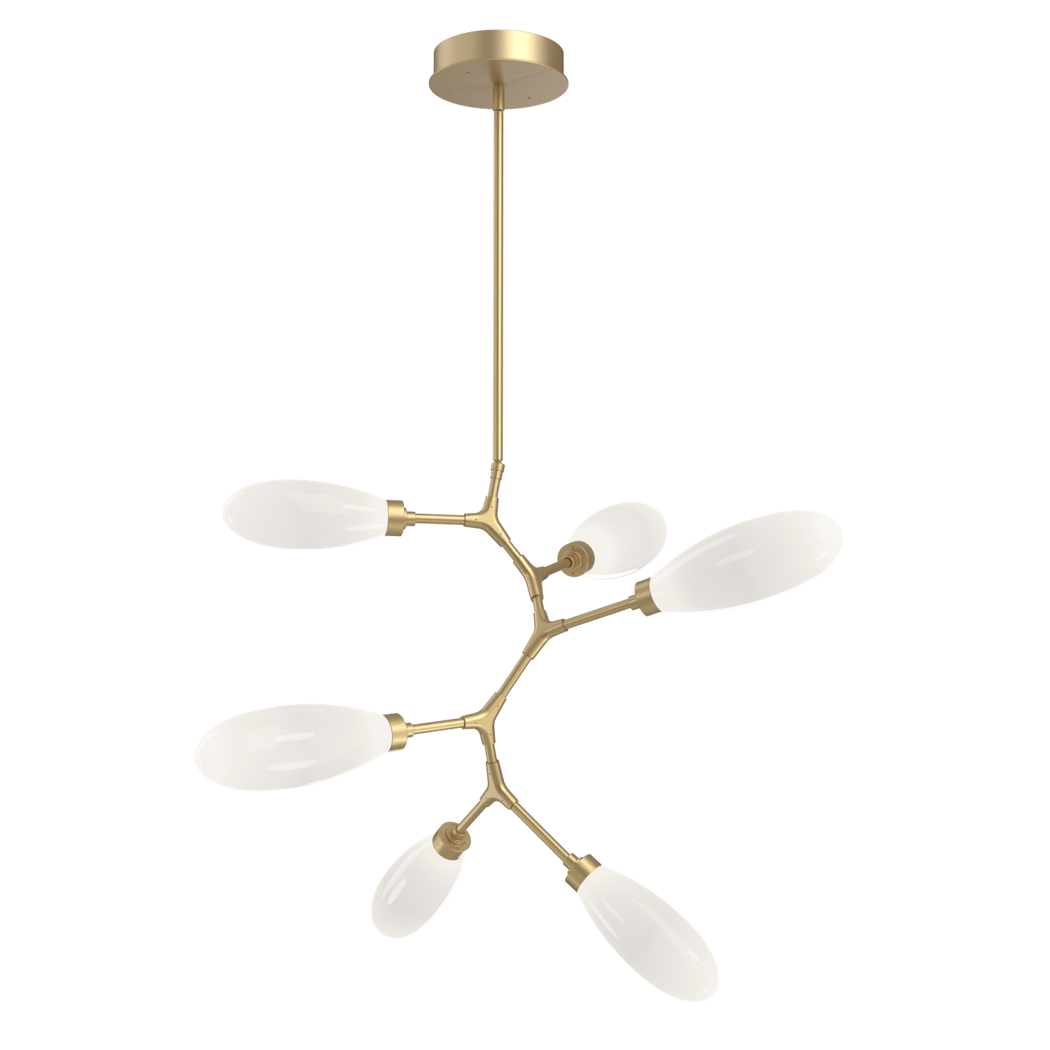 CHB0071-VA-GB-WL-LL-Hammerton-Studio-Fiori-6-light-organic-vine-chandelier-with-gilded-brass-finish-and-opal-white-glass-shades-and-LED-lamping