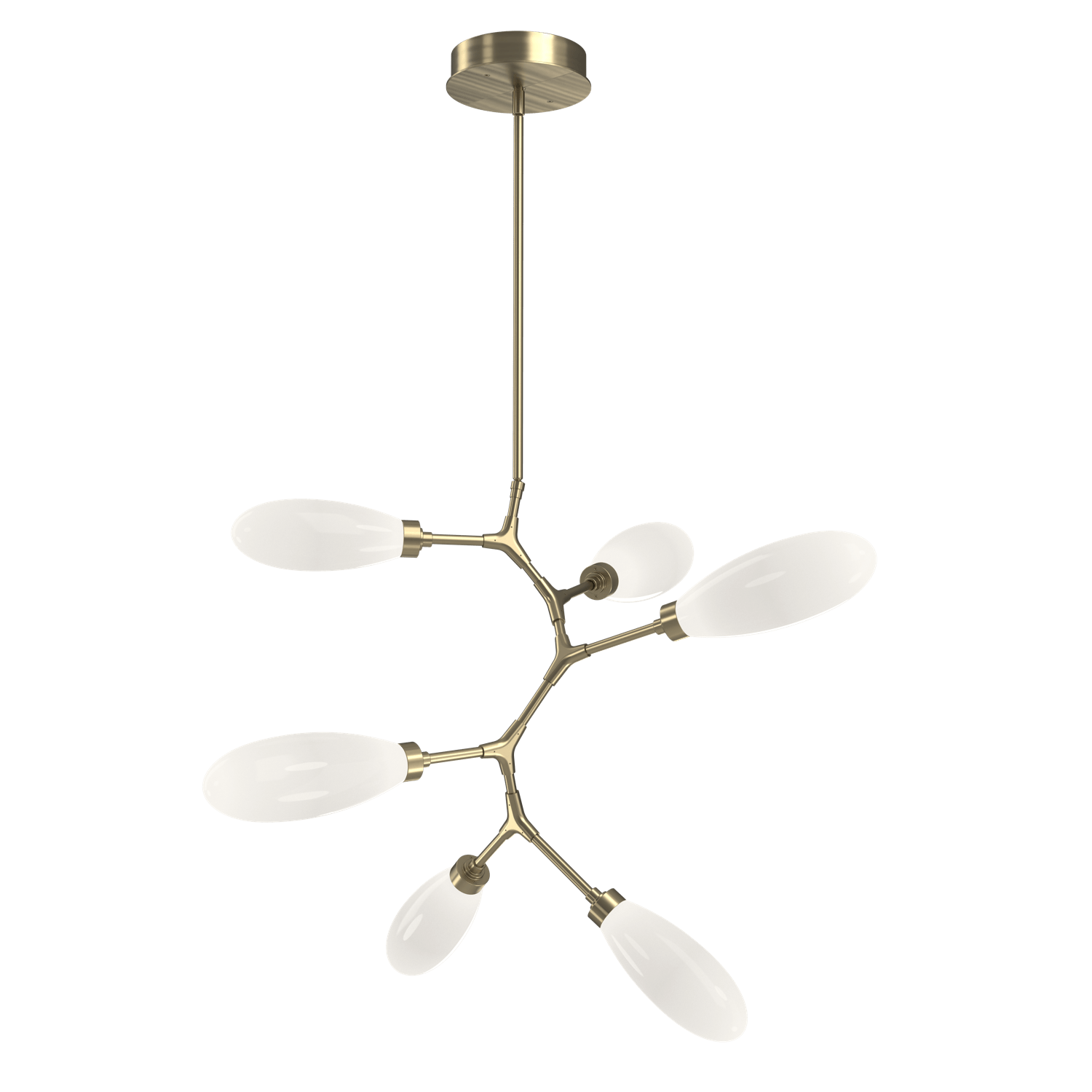 CHB0071-VA-HB-WL-LL-Hammerton-Studio-Fiori-6-light-organic-vine-chandelier-with-heritage-brass-finish-and-opal-white-glass-shades-and-LED-lamping