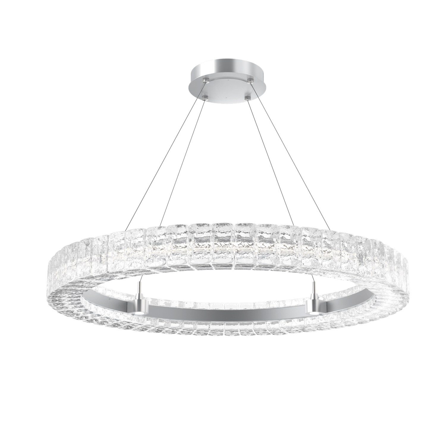 CHB0080-36-CS-Hammerton-Studio-Asscher-36-inch-ring-chandelier-with-classic-silver-finish-and-clear-cast-glass-shades-and-LED-lamping