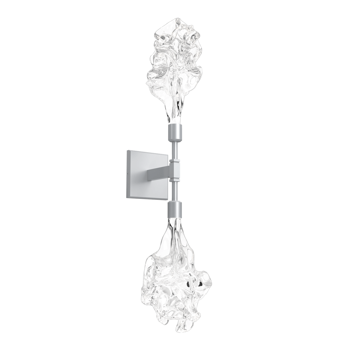 IDB0059-02-CS-Hammerton-Studio-Blossom-double-wall-sconce-with-classic-silver-finish-and-clear-handblown-crystal-glass-shades-and-LED-lamping