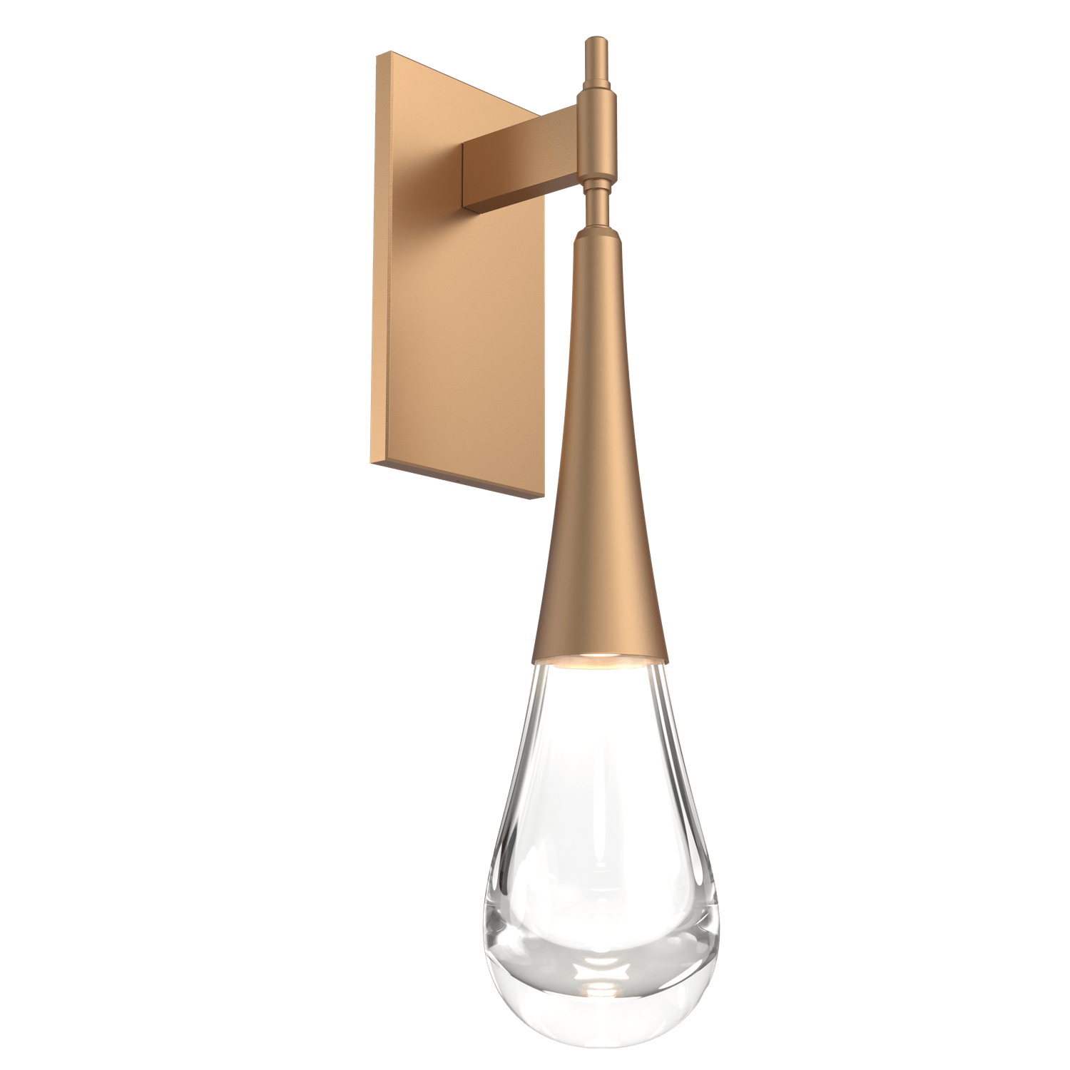 IDB0078-01-NB-Hammerton-Studio-Raindrop-wall-sconce-with-novel-brass-finish-and-clear-blown-glass-shades-and-LED-lamping