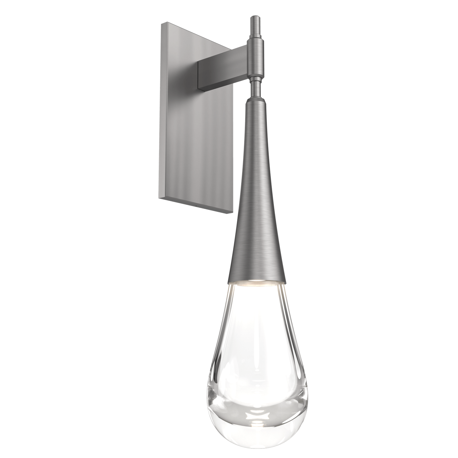IDB0078-01-SN-Hammerton-Studio-Raindrop-wall-sconce-with-satin-nickel-finish-and-clear-blown-glass-shades-and-LED-lamping