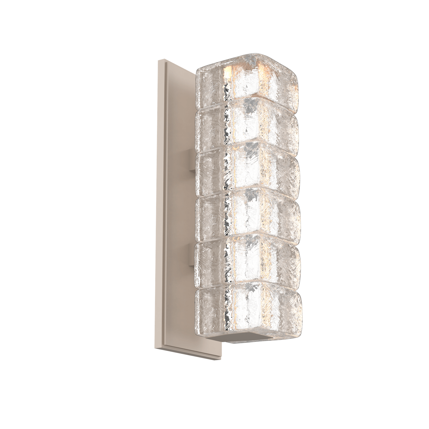 IDB0080-01-BS-Hammerton-Studio-Asscher-wall-sconce-with-metallic-beige-silver-finish-and-clear-cast-glass-shades-and-LED-lamping