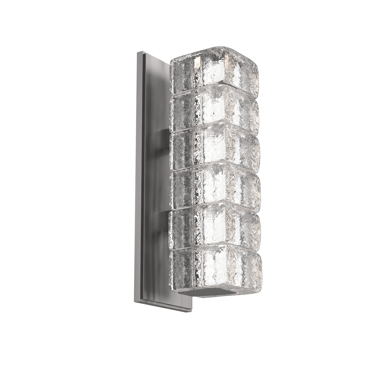 IDB0080-01-SN-Hammerton-Studio-Asscher-wall-sconce-with-satin-nickel-finish-and-clear-cast-glass-shades-and-LED-lamping