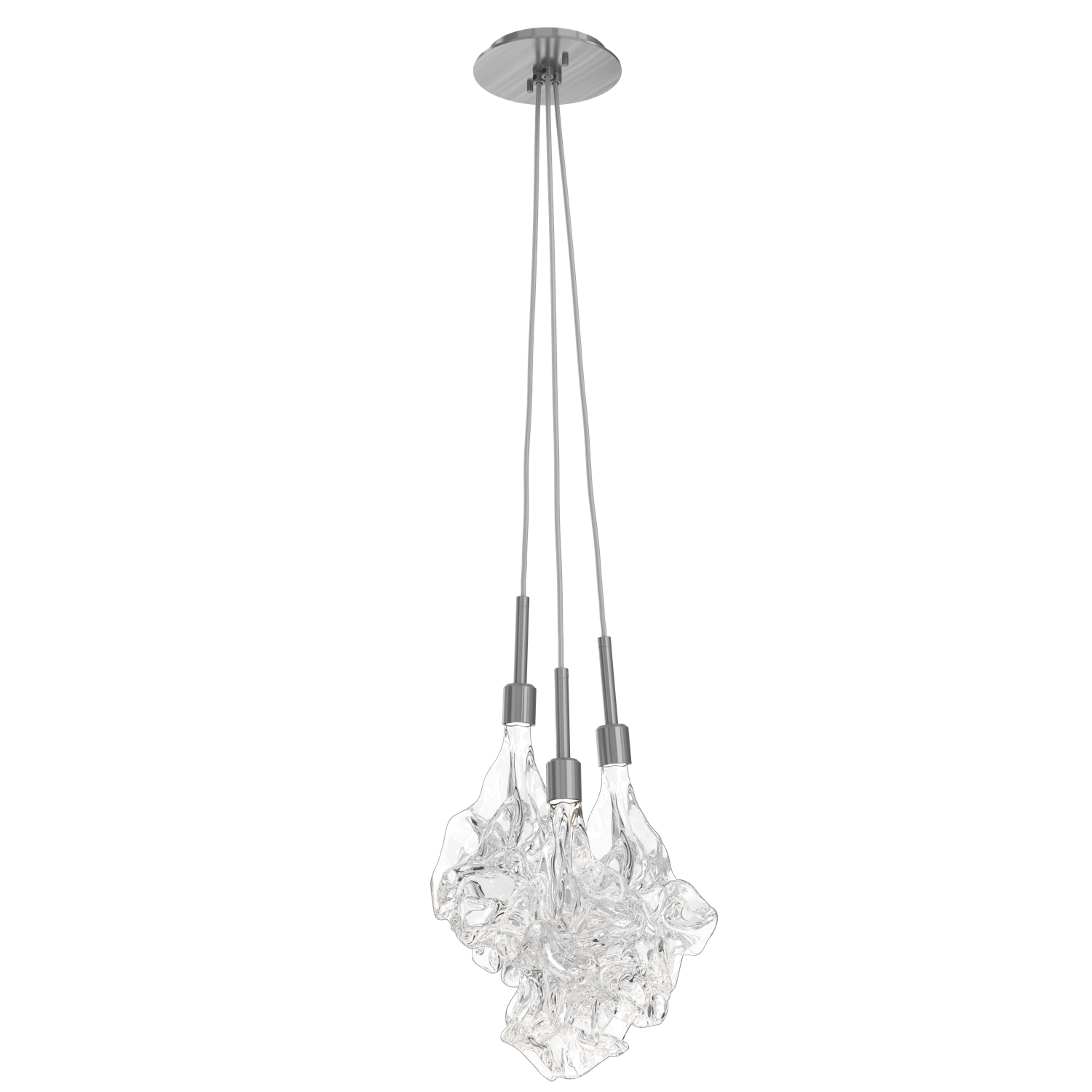 LAB0059-0A-GM-Hammerton-Studio-Blossom-3-light-cluster-pendant-light-with-gunmetal-finish-and-clear-handblown-crystal-glass-shades-and-LED-lamping