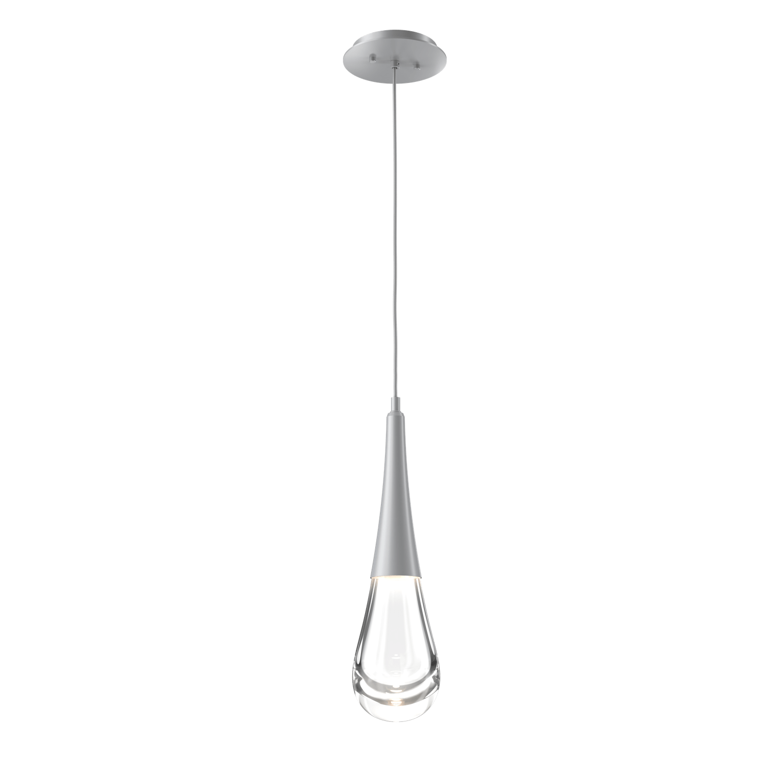 LAB0078-01-CS-Hammerton-Studio-Raindrop-pendant-light-with-classic-silver-finish-and-clear-blown-glass-shades-and-LED-lamping
