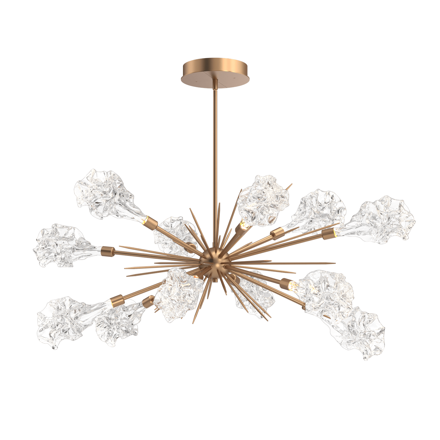 PLB0059-0A-NB-Hammerton-Studio-Blossom-47-inch-oval-starburst-chandelier-with-novel-brass-finish-and-clear-handblown-crystal-glass-shades-and-LED-lamping