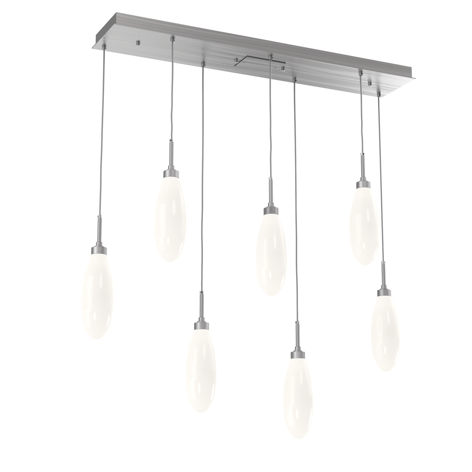 PLB0071-07-SN-WL-LL-Hammerton-Studio-Fiori-7-light-linear-pendant-chandelier-with-satin-nickel-finish-and-opal-white-glass-shades-and-LED-lamping