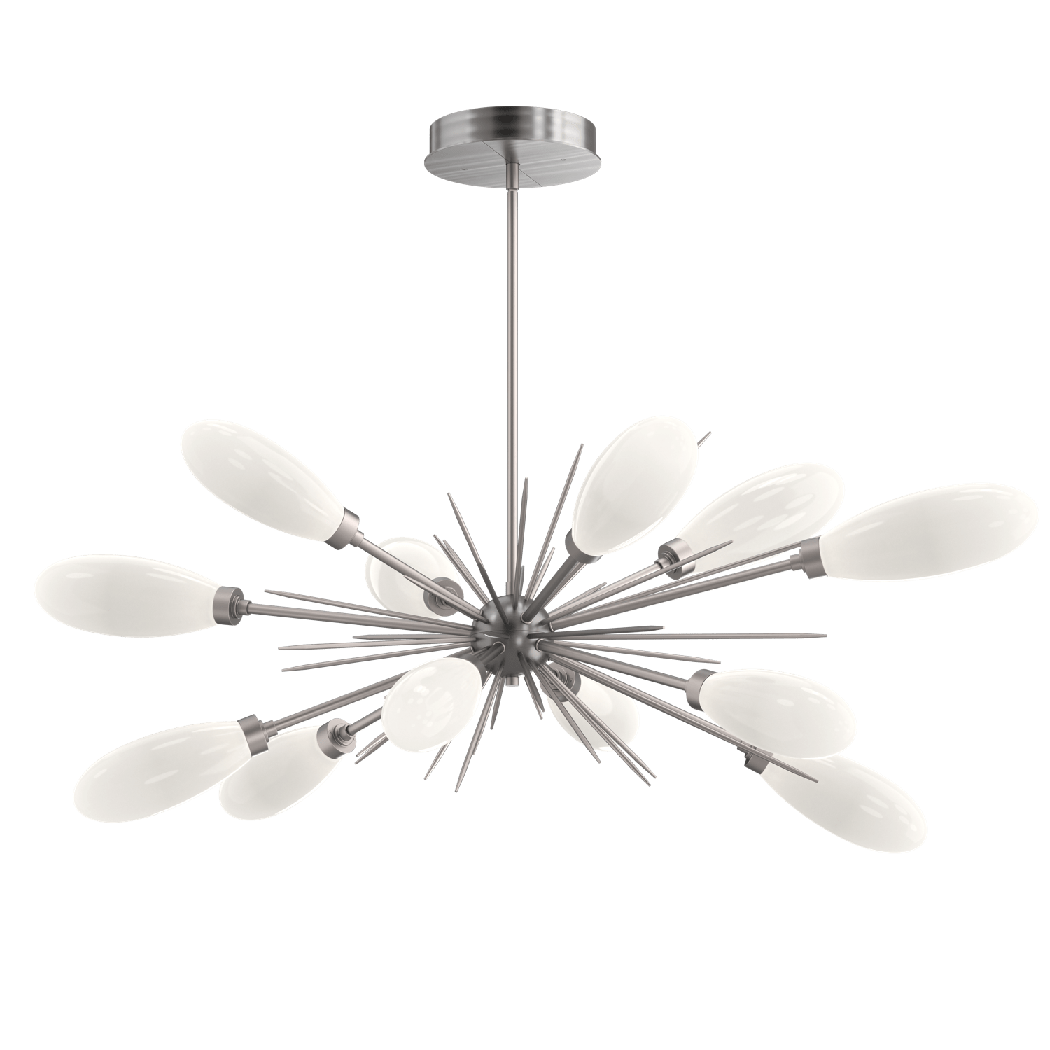 PLB0071-0A-SN-WL-LL-Hammerton-Studio-Fiori-50-inch-oval-starburst-chandelier-with-satin-nickel-finish-and-opal-white-glass-shades-and-LED-lamping