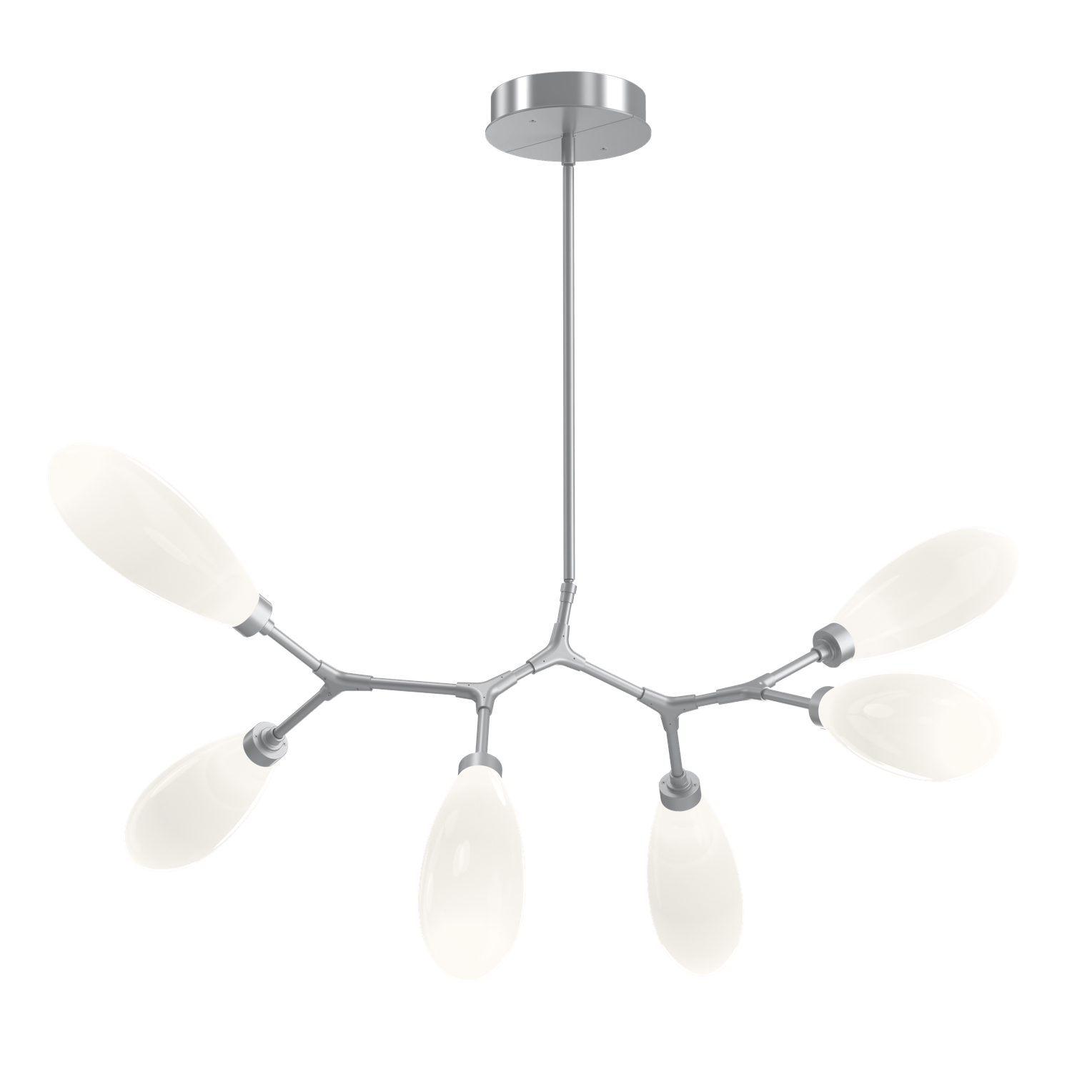 PLB0071-BA-CS-WL-LL-Hammerton-Studio-Fiori-6-light-organic-branch-chandelier-with-classic-silver-finish-and-opal-white-glass-shades-and-LED-lamping