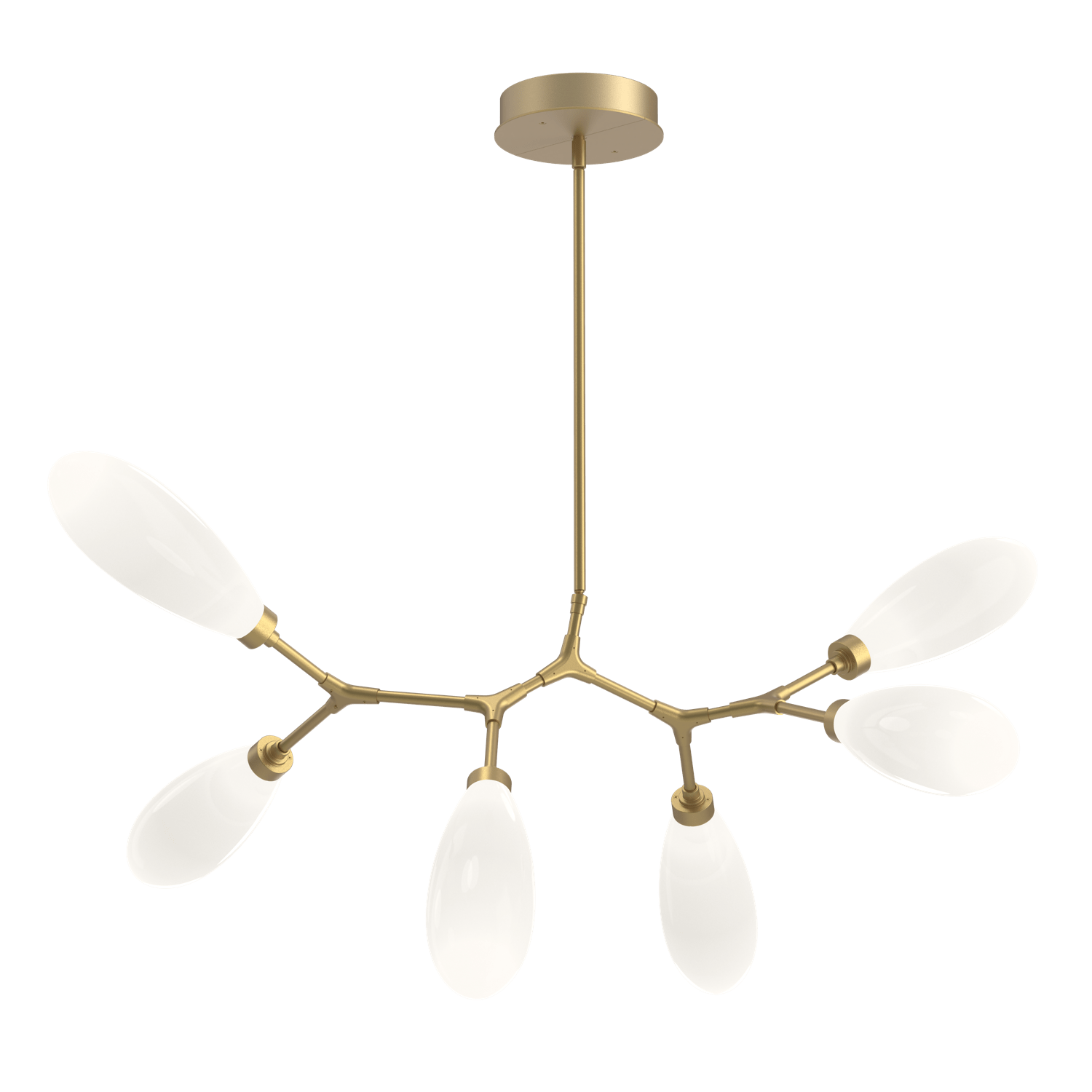 PLB0071-BA-GB-WL-LL-Hammerton-Studio-Fiori-6-light-organic-branch-chandelier-with-gilded-brass-finish-and-opal-white-glass-shades-and-LED-lamping