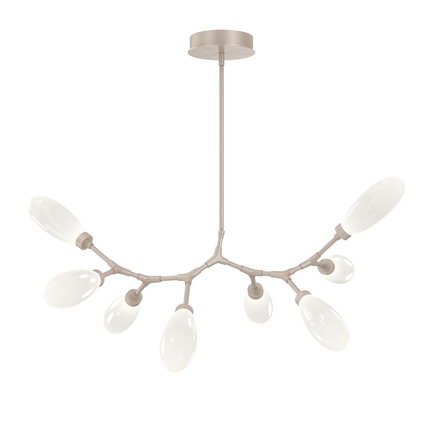 PLB0071-BB-BS-WL-LL-Hammerton-Studio-Fiori-8-light-organic-branch-chandelier-with-metallic-beige-silver-finish-and-opal-white-glass-shades-and-LED-lamping