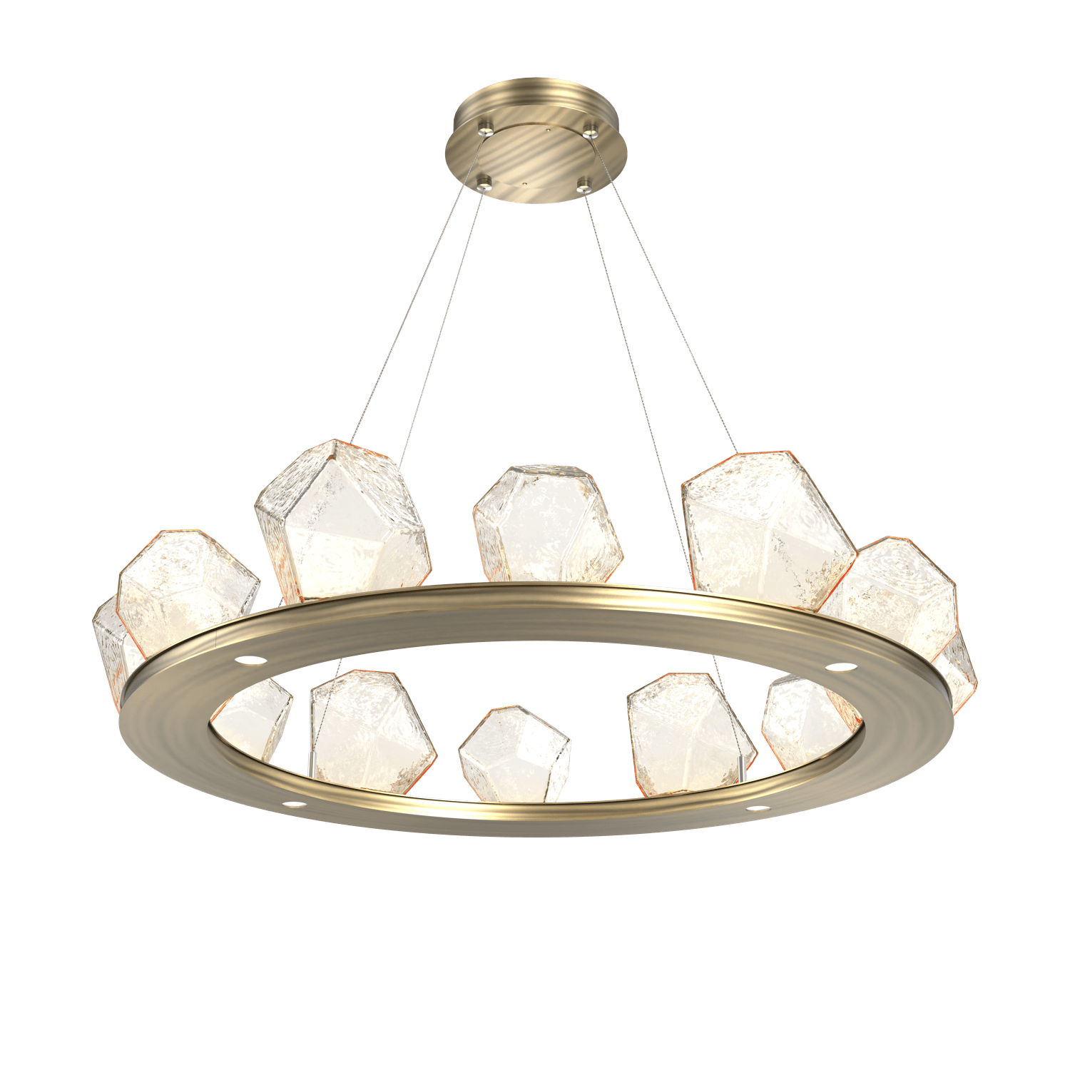 CHB0039-0C-HB-A-Hammerton-Studio-Gem-37-inch-ring-chandelier-with-heritage-brass-finish-and-amber-blown-glass-shades-and-LED-lamping