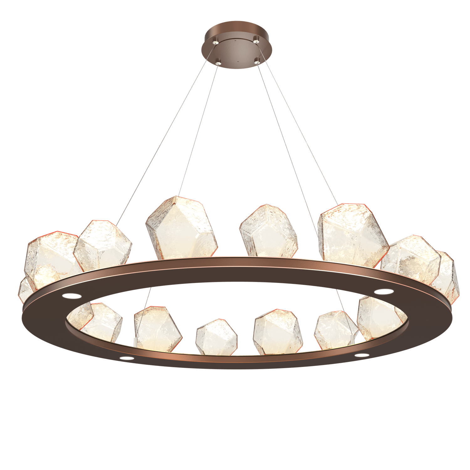 CHB0039-0D-BB-A-Hammerton-Studio-Gem-48-inch-ring-chandelier-with-burnished-bronze-finish-and-amber-blown-glass-shades-and-LED-lamping