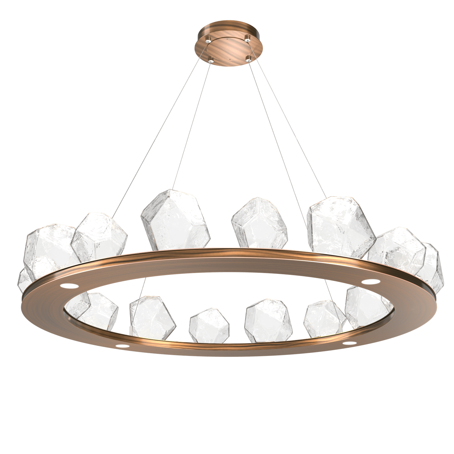 CHB0039-0D-RB-C-Hammerton-Studio-Gem-48-inch-ring-chandelier-with-oil-rubbed-bronze-finish-and-clear-blown-glass-shades-and-LED-lamping