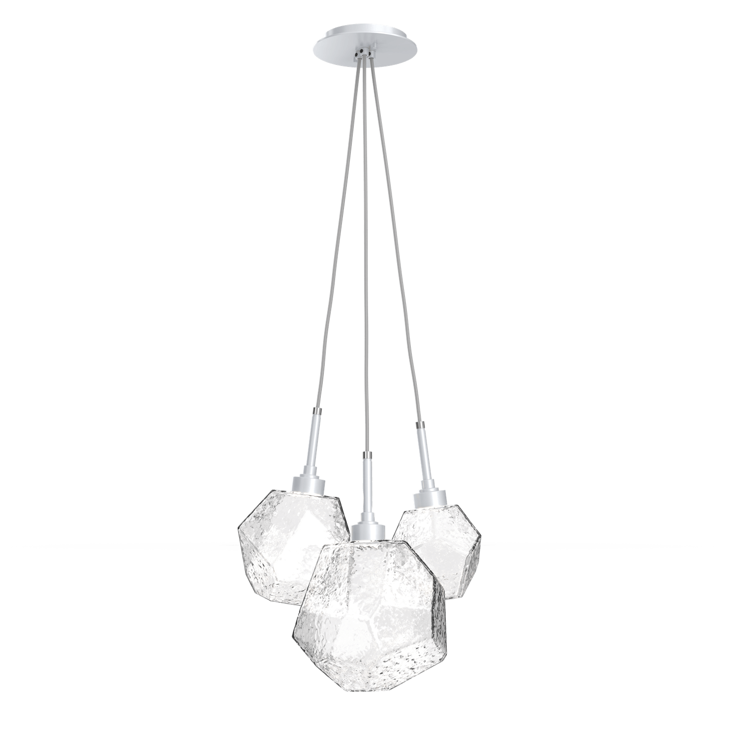 CHB0039-0E-CS-C-Hammerton-Studio-Gem-3-light-cluster-pendant-light-with-classic-silver-finish-and-clear-blown-glass-shades-and-LED-lamping